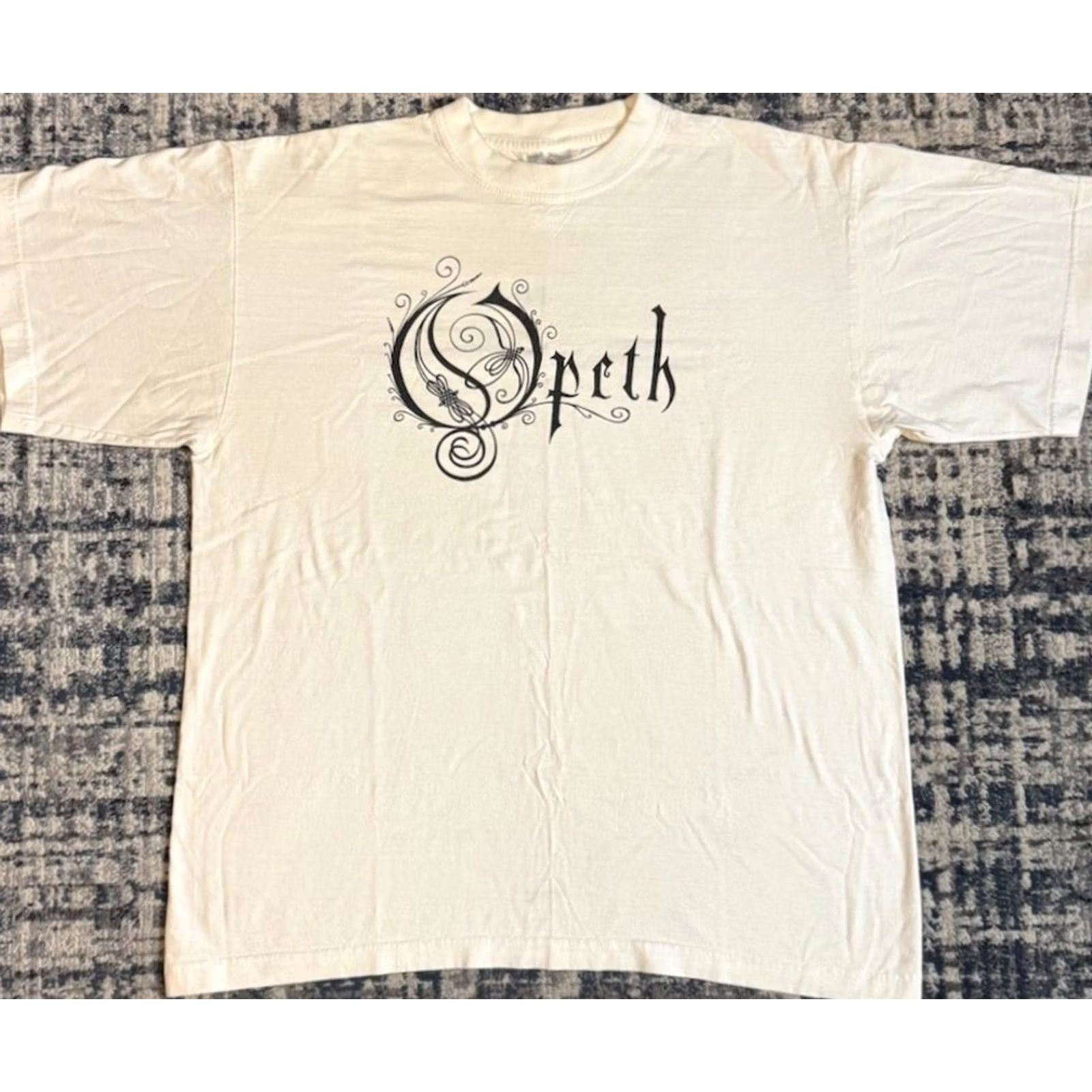 Vintage VINTAGE Opeth Look Your Last Upon The Sun T Shirt XL White Men Band Metal Size US XL / EU 56 / 4 - 2 Thumbnail