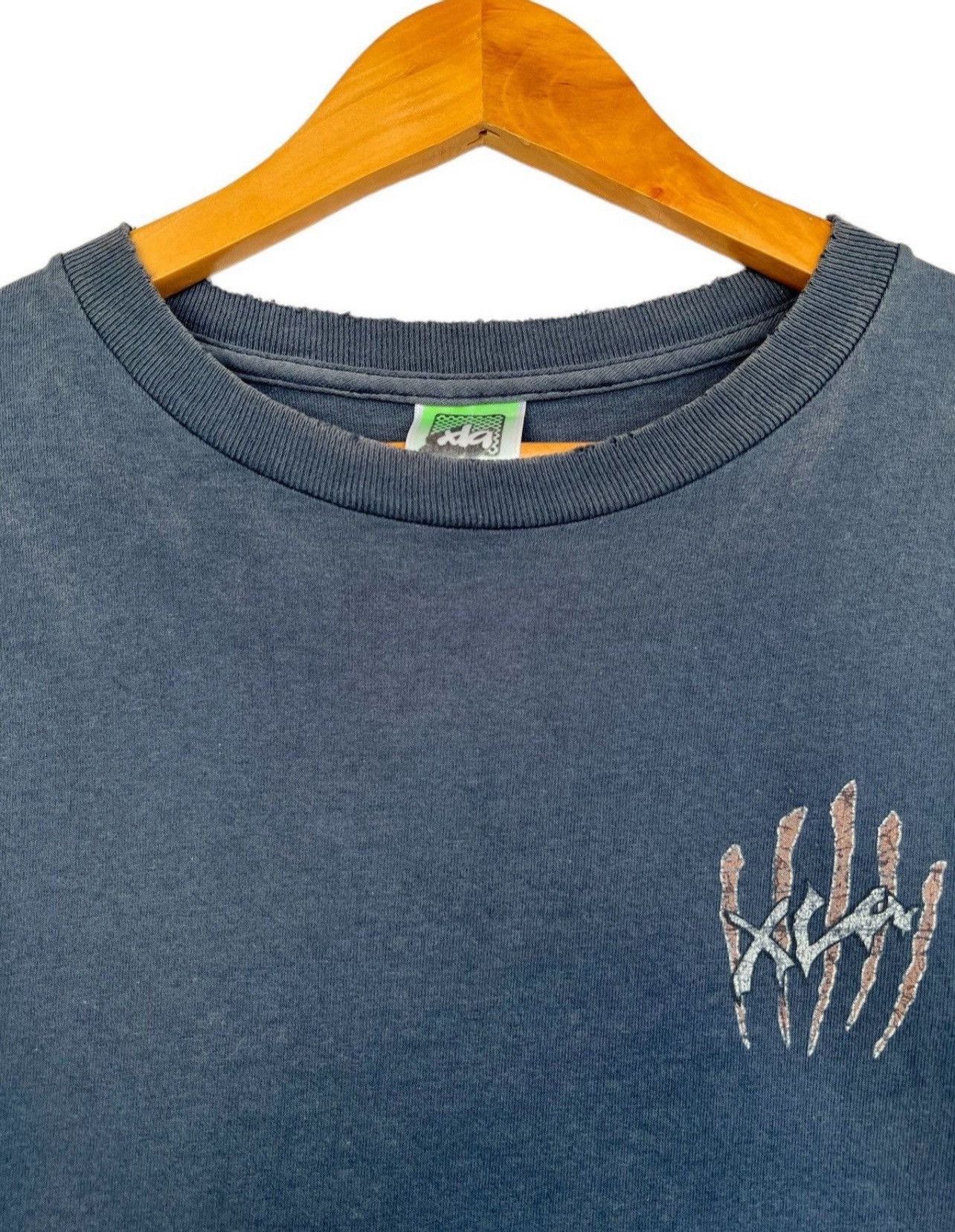 X-LARGE Rare 💥Vintage 90s XLarge Skate Distressed Sun Faded Tee Size US M / EU 48-50 / 2 - 6 Thumbnail