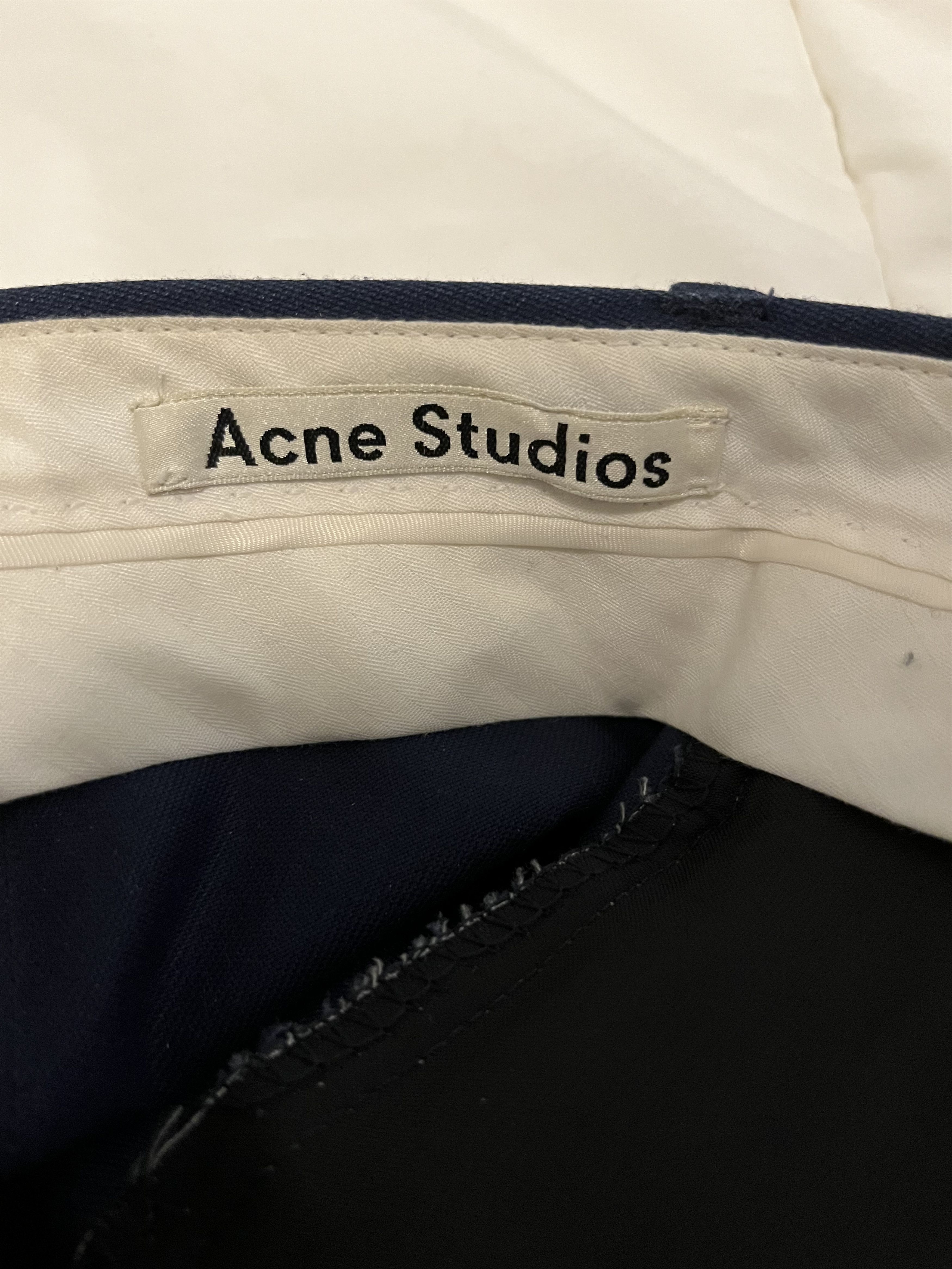 Acne Studios Acne Studios Blue Pants Size US 33 - 3 Thumbnail