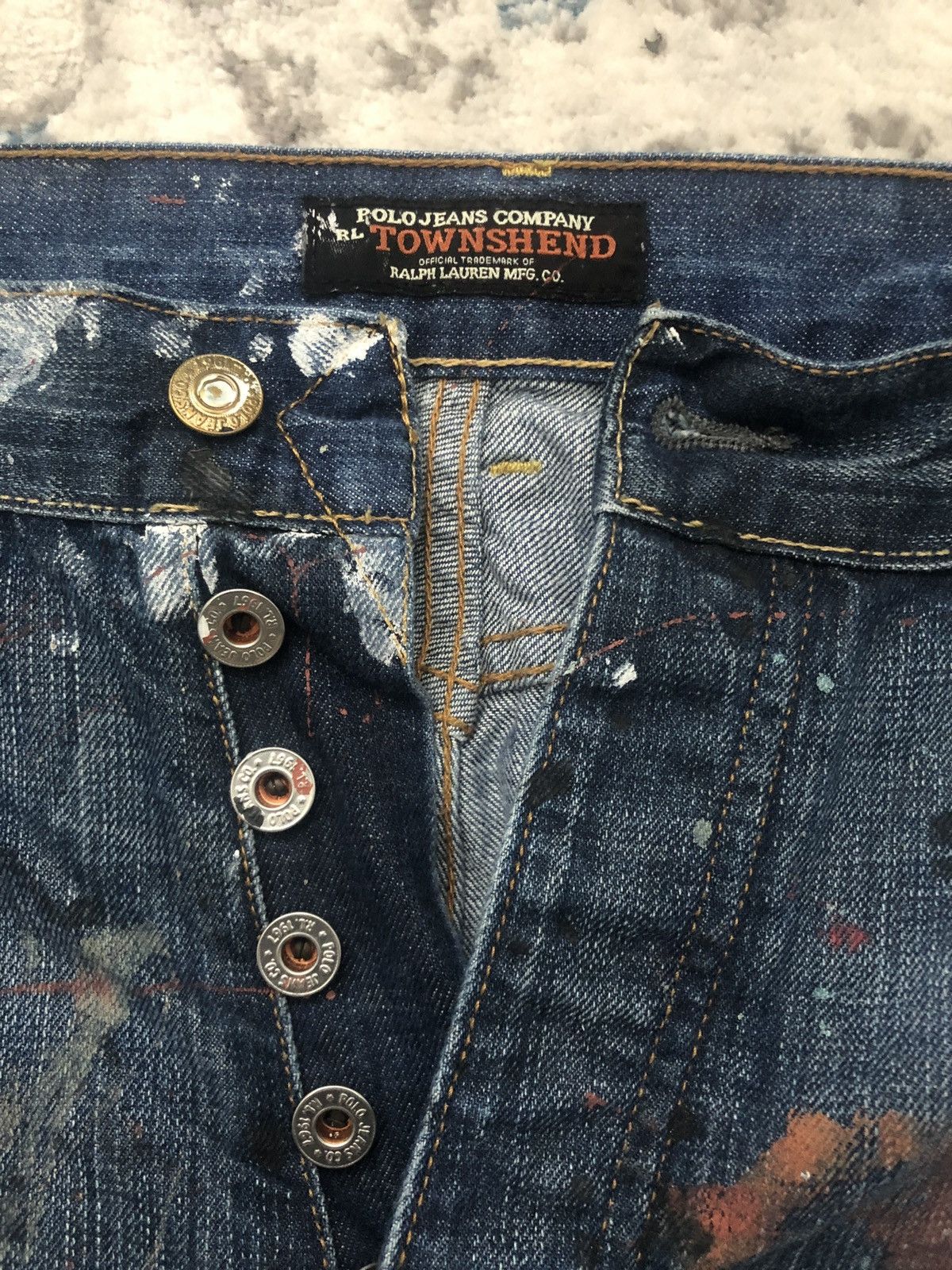Ralph Lauren Ralph Lauren Polo Jean Co Townshend Jeans Size US 36 / EU 52 - 7 Thumbnail