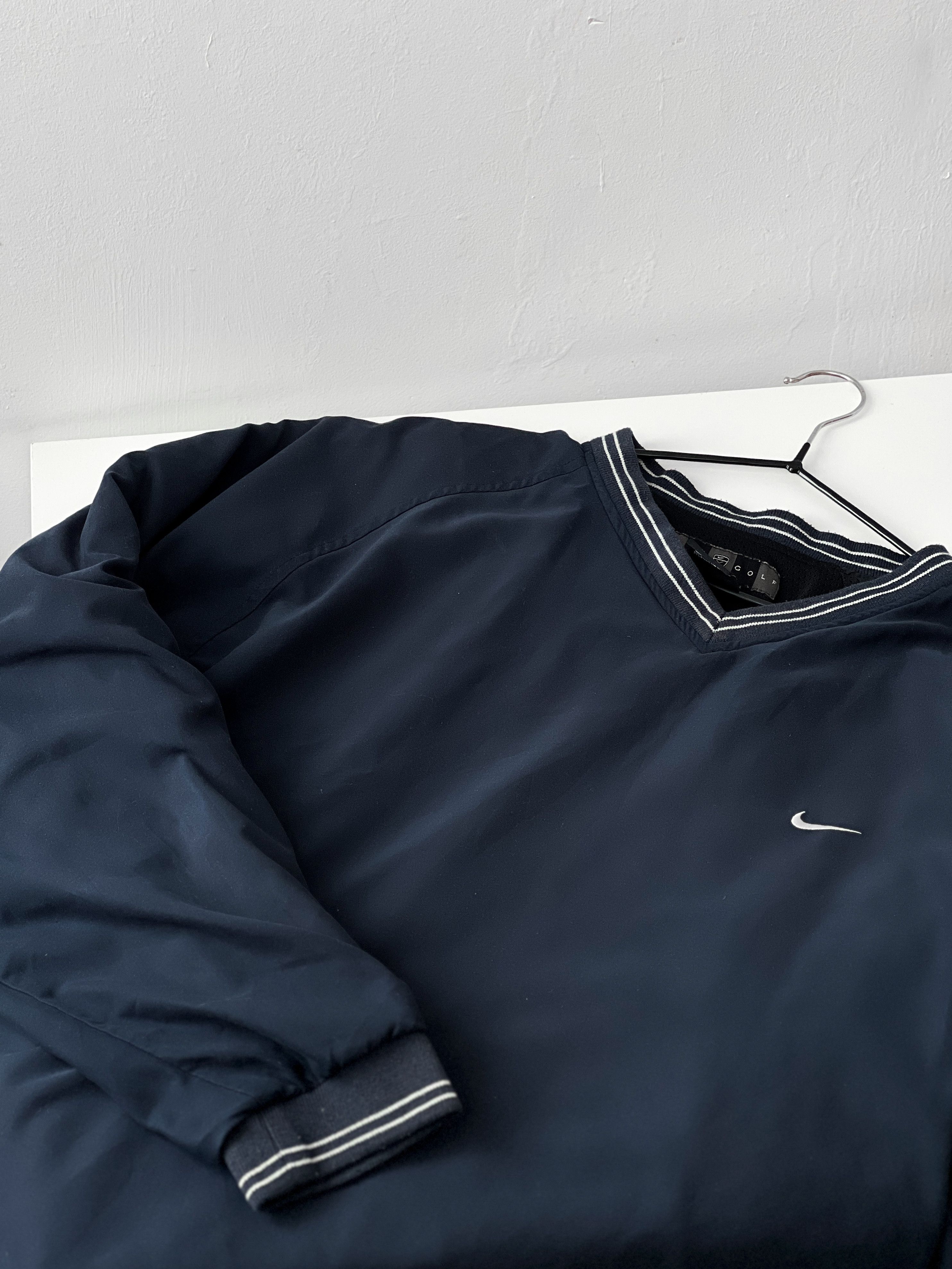 Nike Nike GOLF Vintage Nylon Jacket (Sweatshirt Style) Size US L / EU 52-54 / 3 - 2 Thumbnail