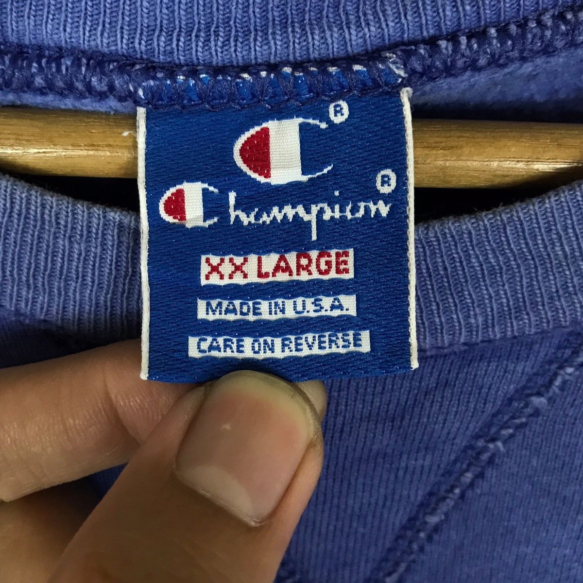 Champion Vintage Champion Pullover Jumper Sweatshirt Size US XXL / EU 58 / 5 - 7 Thumbnail