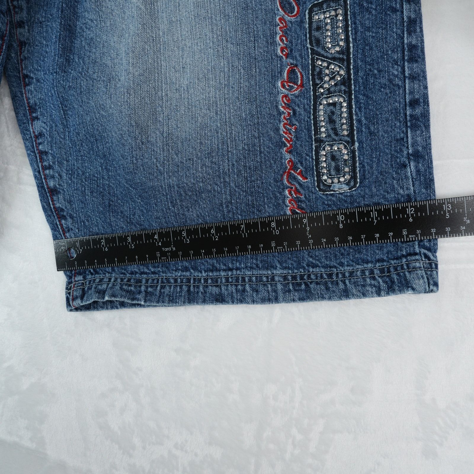 Other Vtg Paco Denim LTD Shorts Mens 38x13 Y2K Baggy Streetwear Size US 38 / EU 54 - 11 Thumbnail