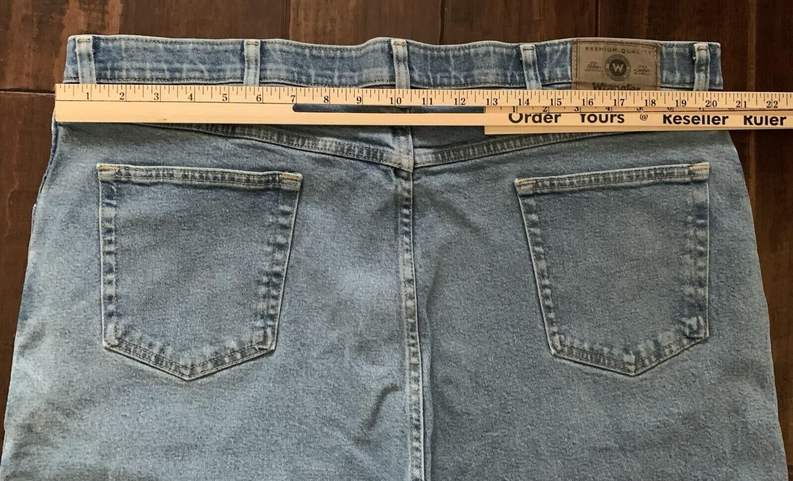 Wrangler Men's Wrangler Jeans 42 x 30in Length Regular Fit Size US 42 / EU 58 - 7 Thumbnail
