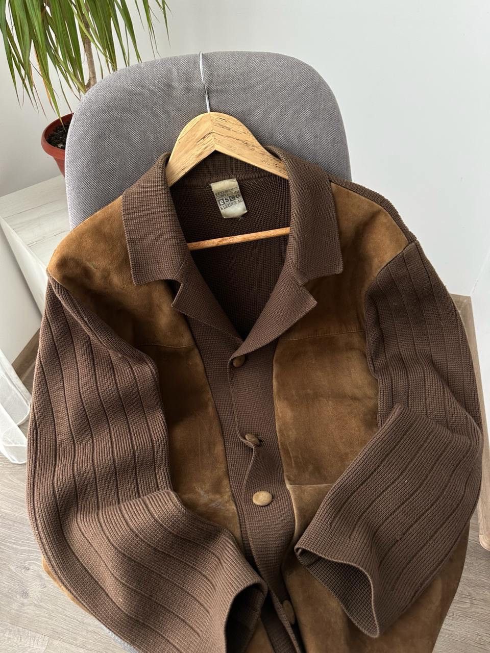 Japanese Brand × Vintage Vetements Confezioni ESCO KLEIDRAG Leather Distressed Jacket Size US M / EU 48-50 / 2 - 15 Thumbnail