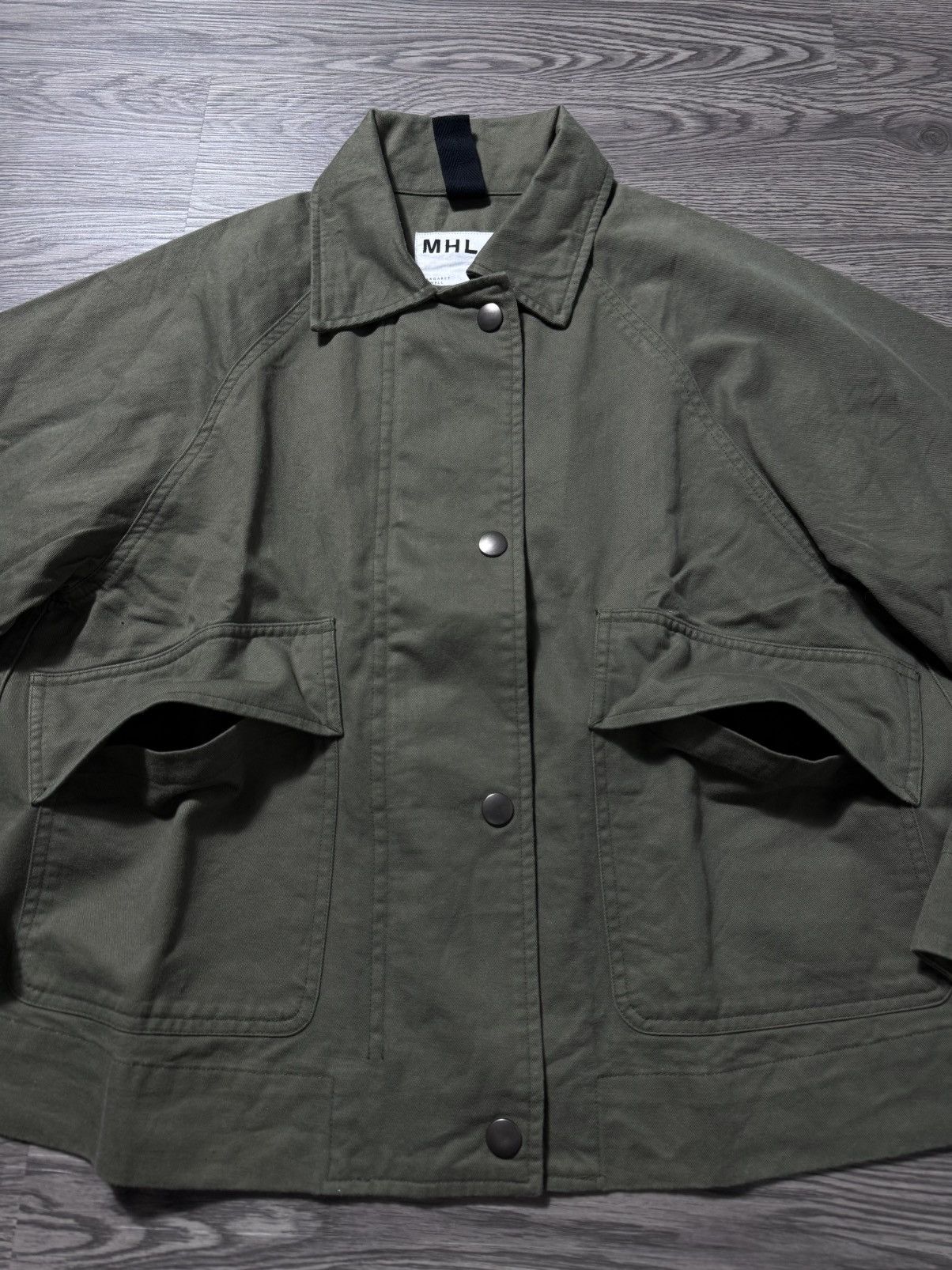 ❤️‍🔥SALE❤️‍🔥Margaret Howell MHL Cropped Worker Jacket Cotton