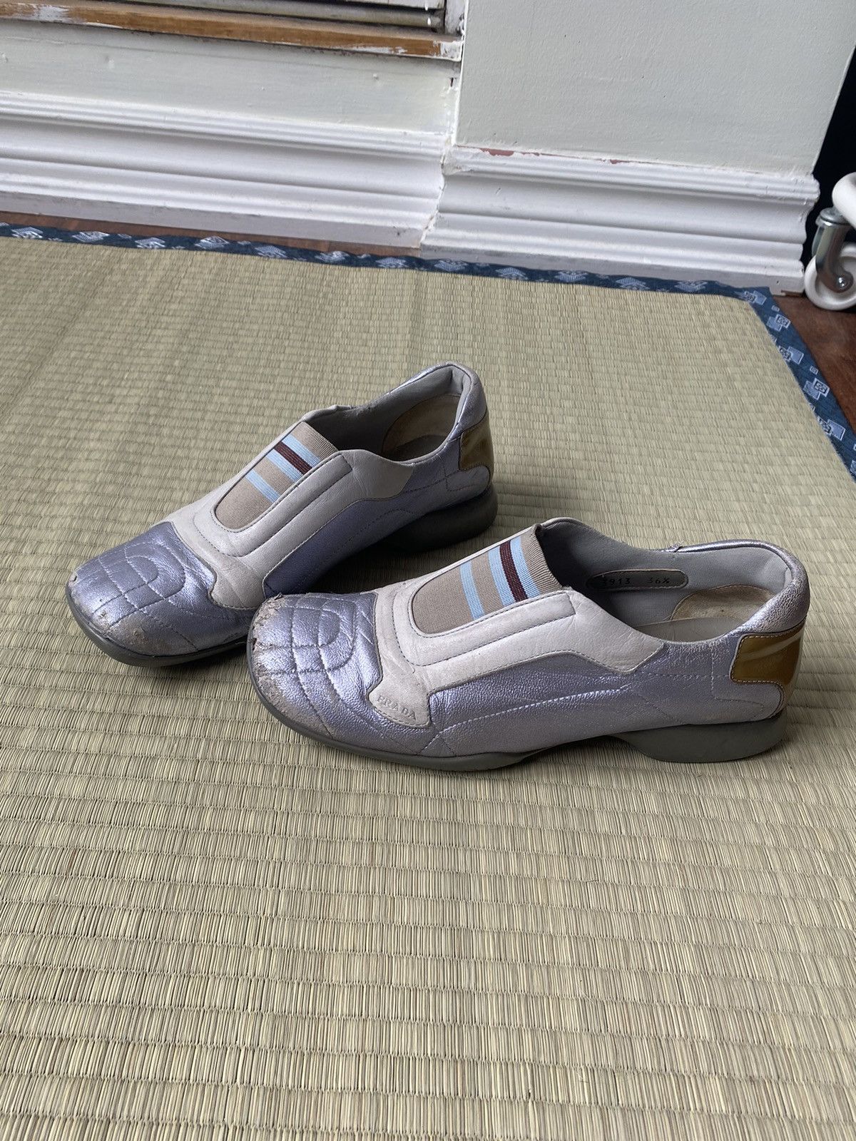 Prada Vintage Prada loafers Size US 6.5 / IT 36.5 - 2 Thumbnail