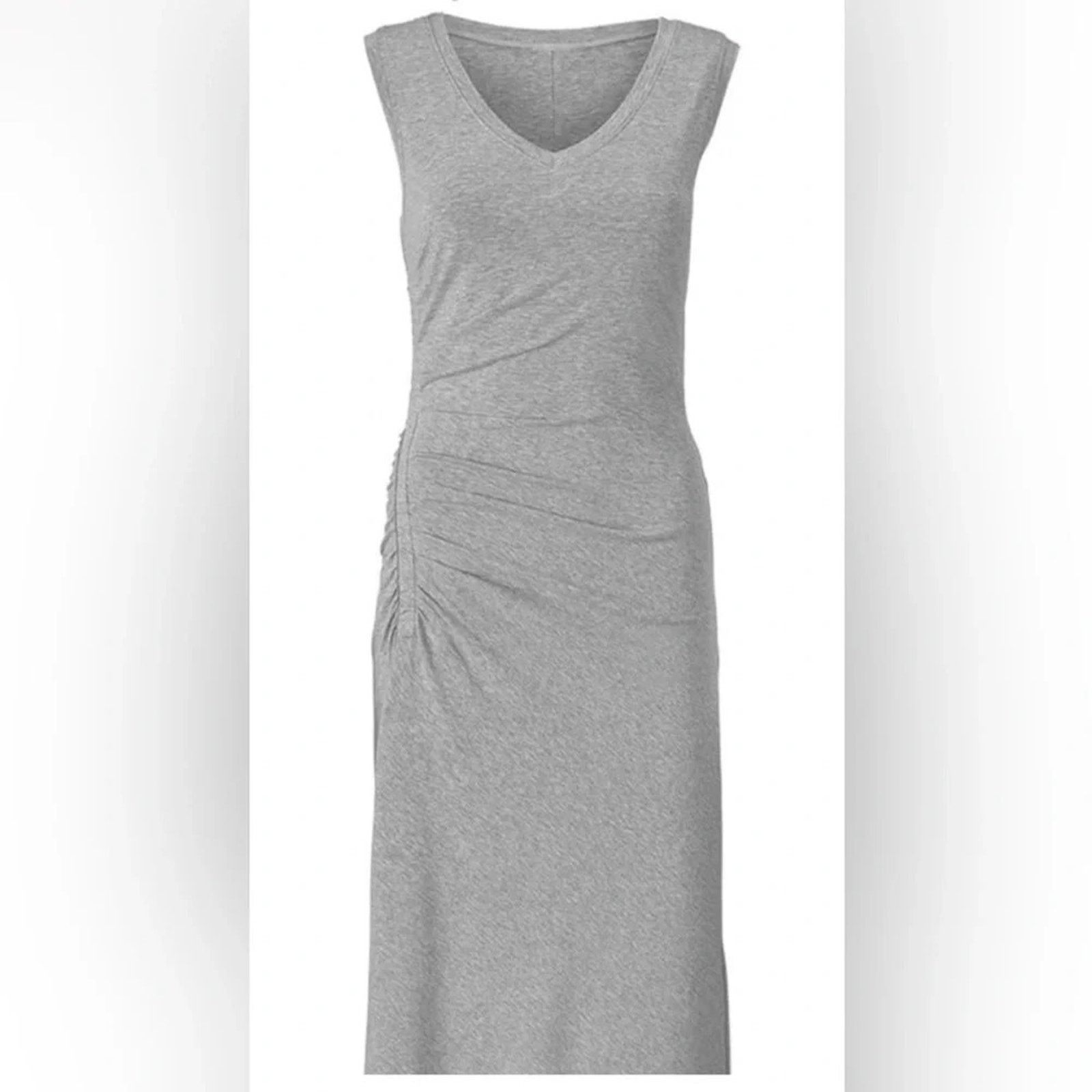 The Unbranded Brand Cabi Breeze sleeveless maxi dress in gray, size XS Size XS / US 0-2 / IT 36-38 - 1 Thumbnail