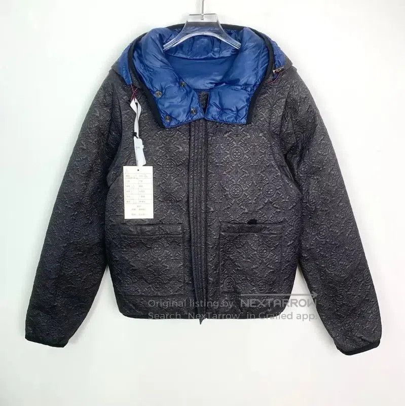 Louis Vuitton Louis Vuitton Women's Blue Cotton Puffer Jacket . Size S / US 4 / IT 40 - 3 Thumbnail