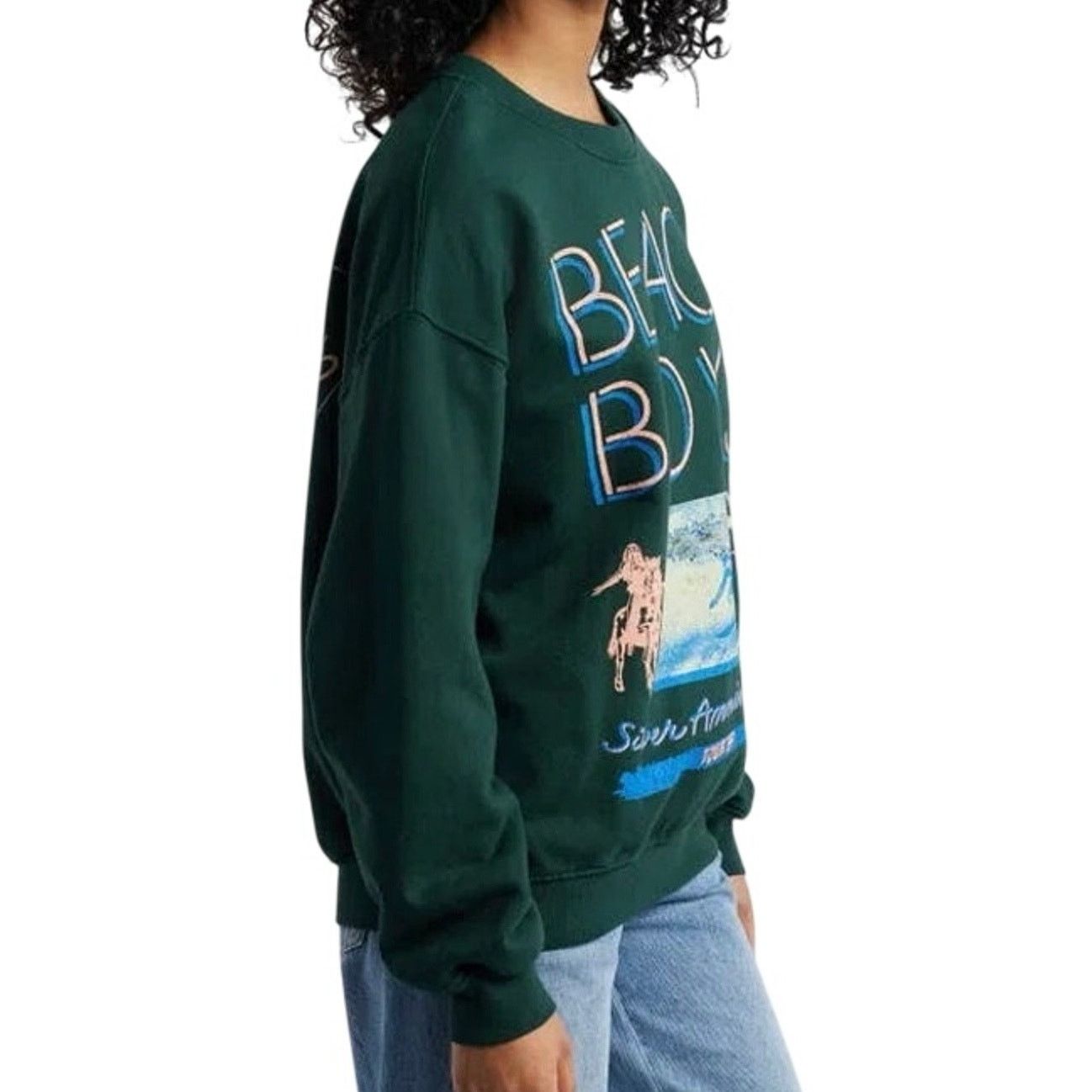 Daydreamer DAYDREAMER Beach Boys Pine Green Silver Anniversary BF Crew Size S / US 4 / IT 40 - 2 Thumbnail