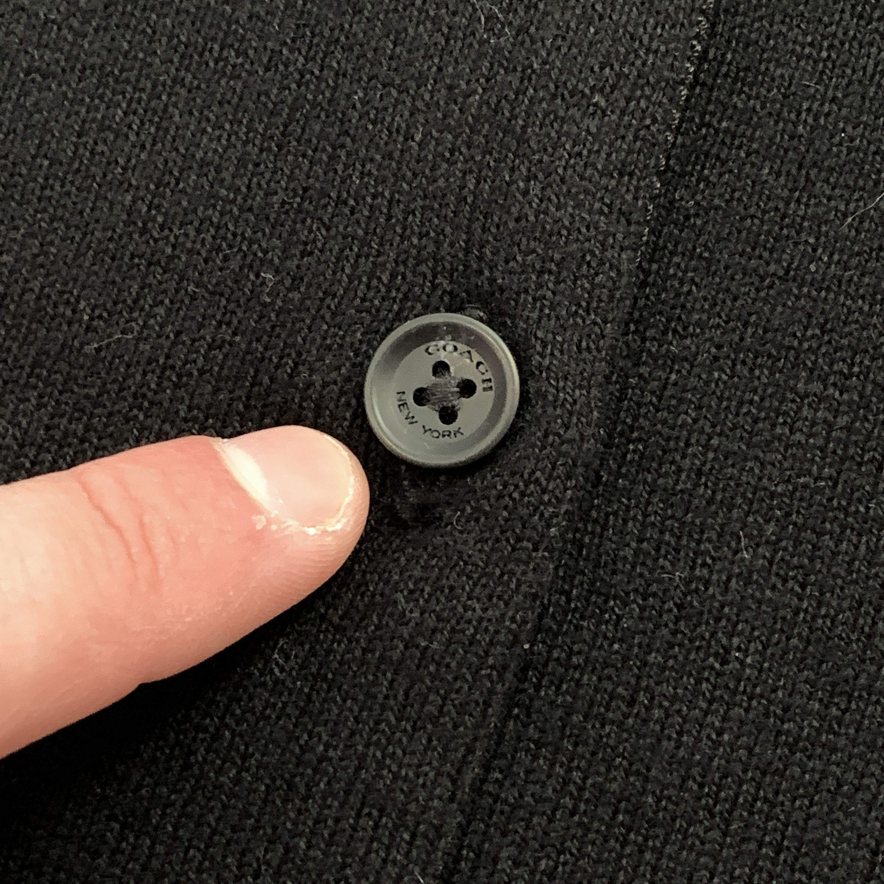 Coach Coach Old Money Black Cardigan Women's Sweater S Size S / US 4 / IT 40 - 4 Thumbnail