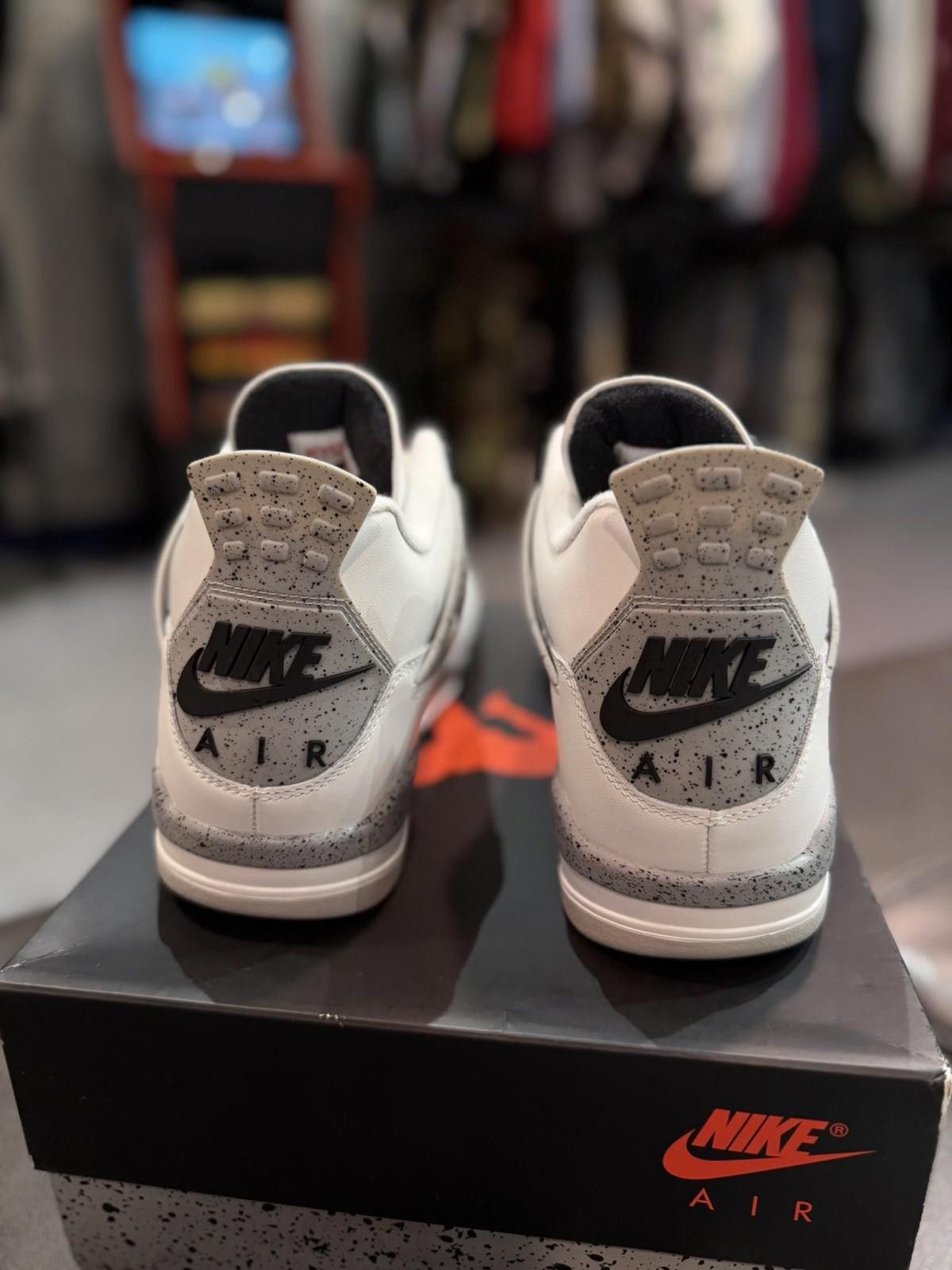 Jordan Brand Size 11 - Air Jordan 4 Retro Summit White Cement FV5029-100 Size US 11 / EU 44 - 5 Thumbnail
