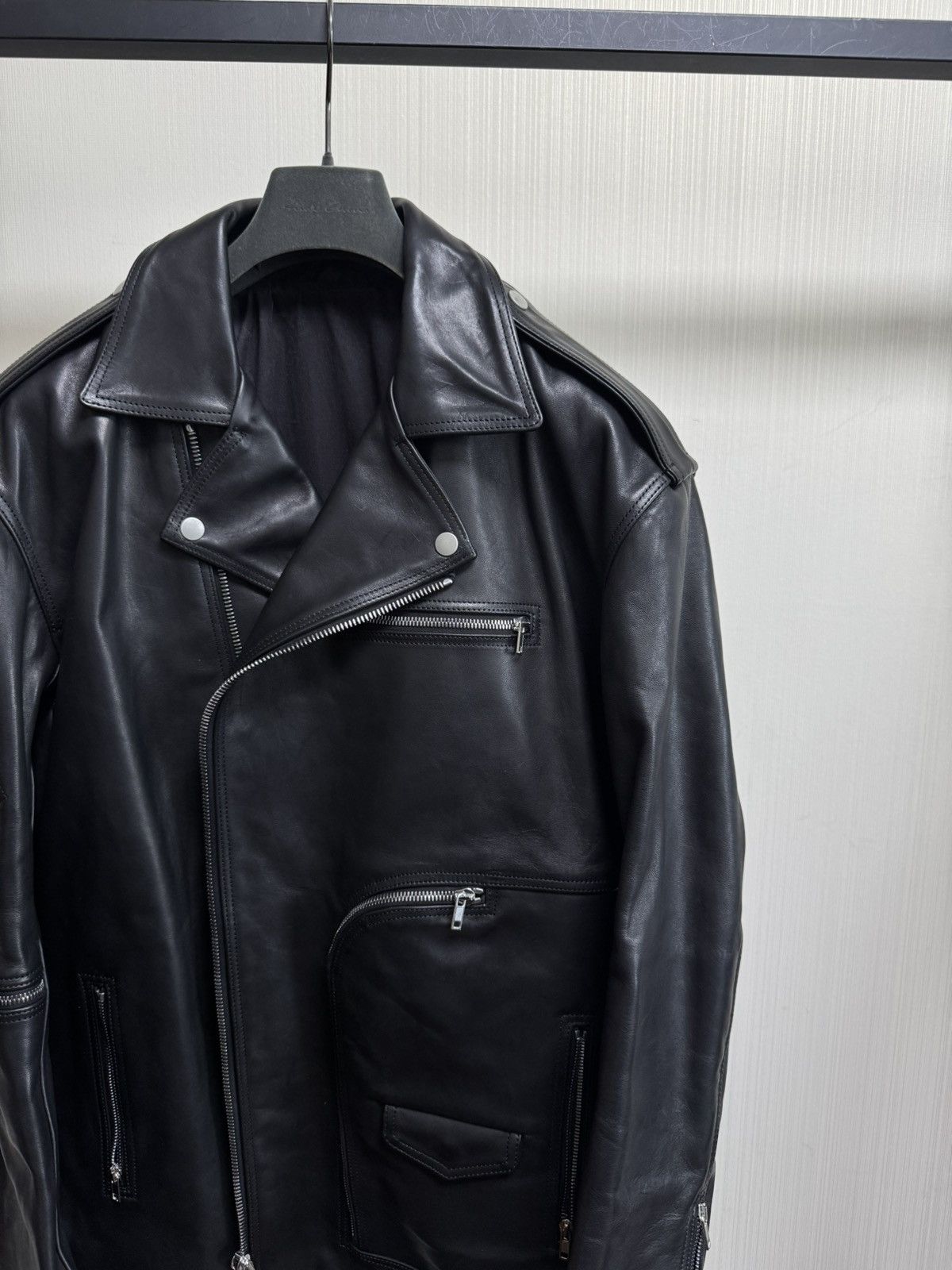 Rick Owens Rick owens 24FW Jumbo Bauhaus Leather jacket Size US M / EU 48-50 / 2 - 2 Thumbnail