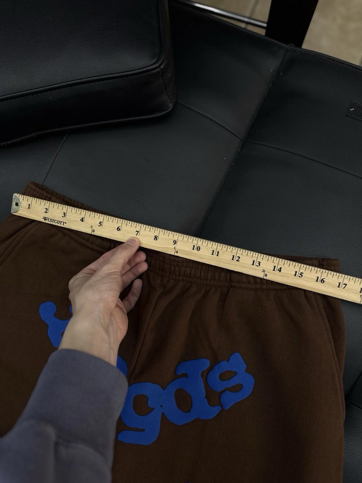 Other Size XL - Sp5der Worldwide Brown/Blue Sweats Authentic Size US 40 / EU 56 - 7 Thumbnail