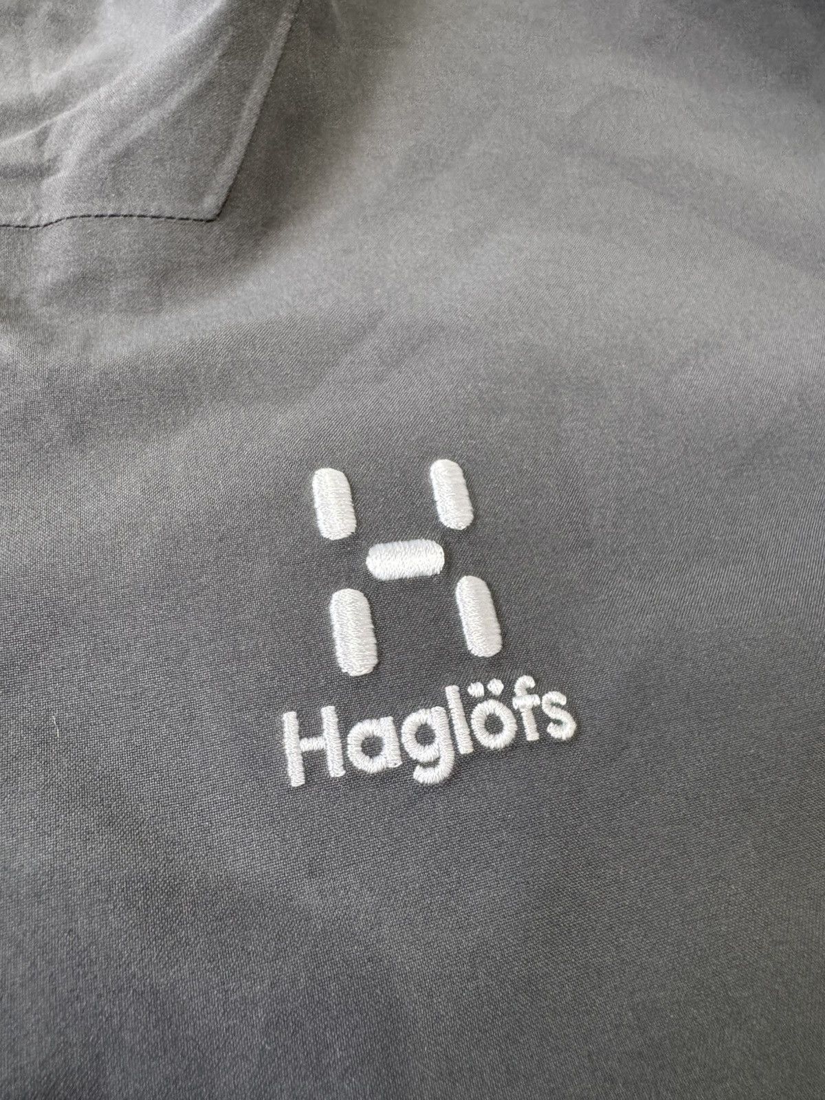 Haglofs Haglofs Sparv Proof Anorak Waterproof Jacket Grey size XL Size US XL / EU 56 / 4 - 7 Thumbnail