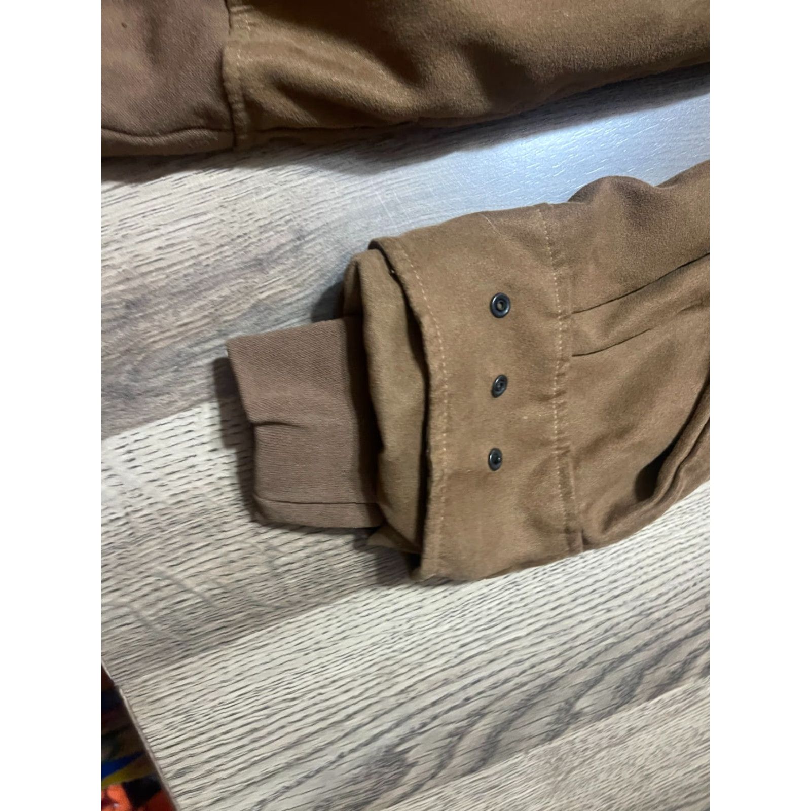 Vintage Zero Shirt Mens Large Brown Pullover 1/4 Snap Closure T-Shirt Long Sleeve Vintage: No Regular Fit Seasonal Fall Spring Summer Men's Shirt Size US L / EU 52-54 / 3 - 5 Thumbnail
