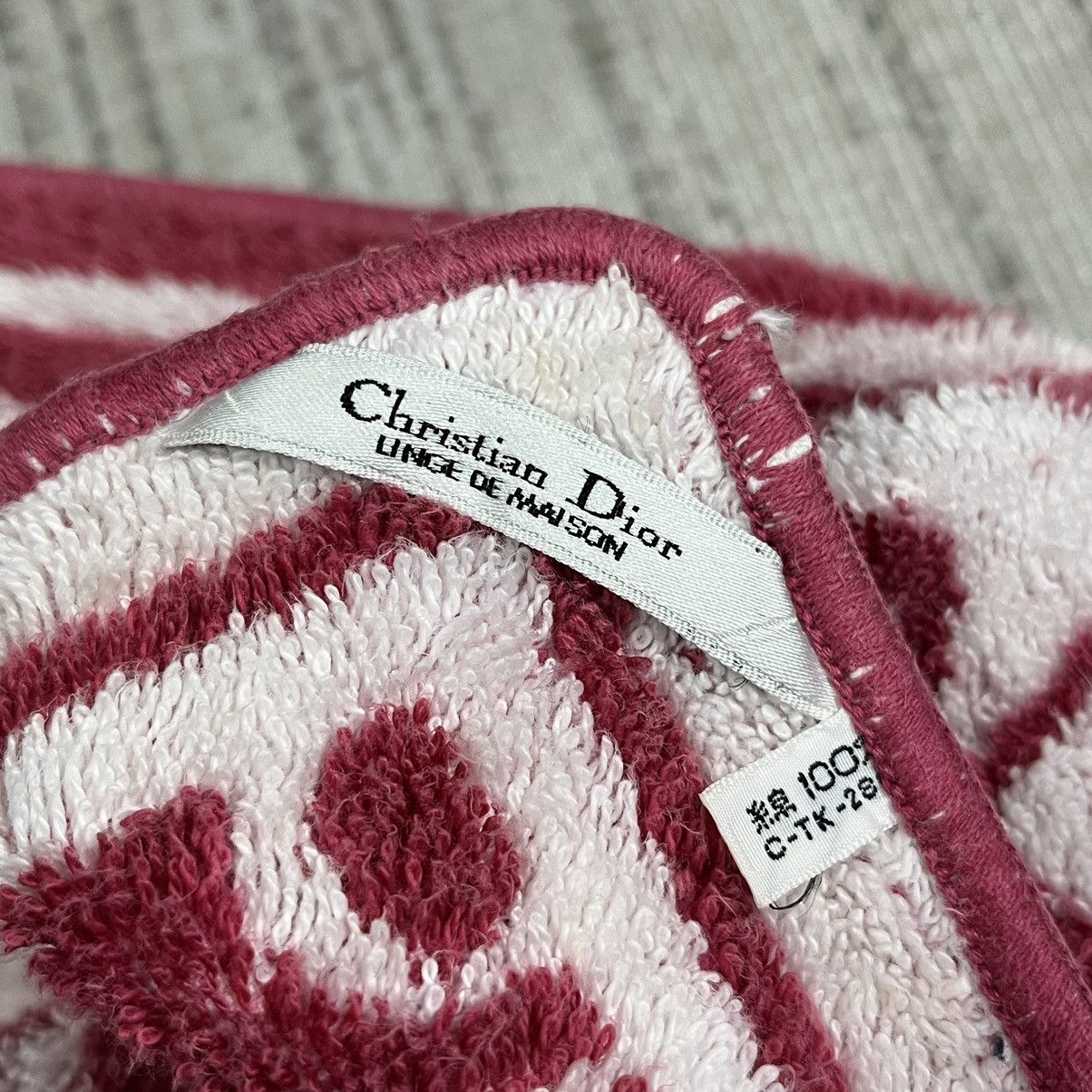 Dior × Vintage Vintage Christian Dior Monogram handtower Size ONE SIZE - 5 Thumbnail