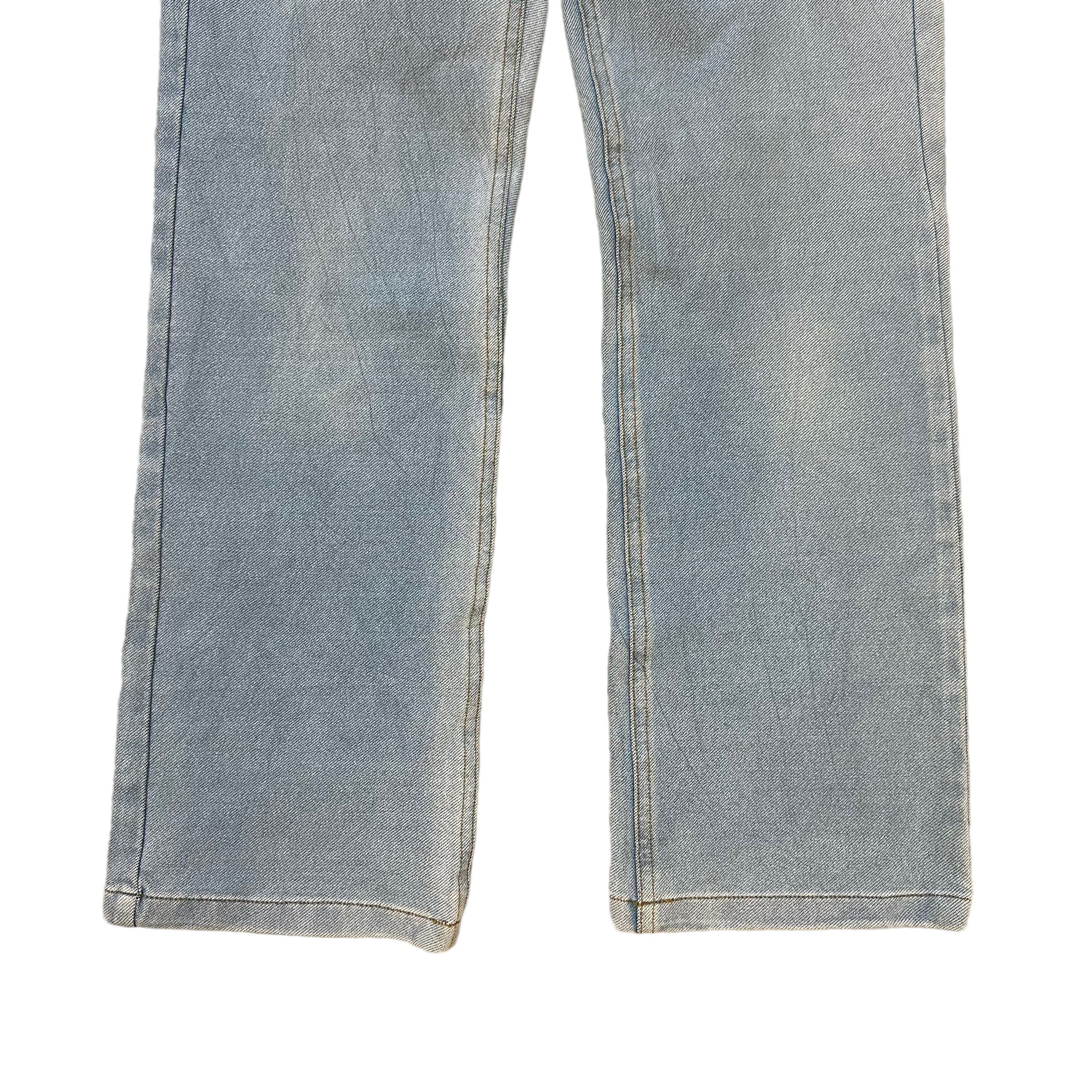 Japanese Brand COMME LE VENT HOMME LIGHT WASH DENIM PANT #7803-177 Size US 27 - 8 Thumbnail