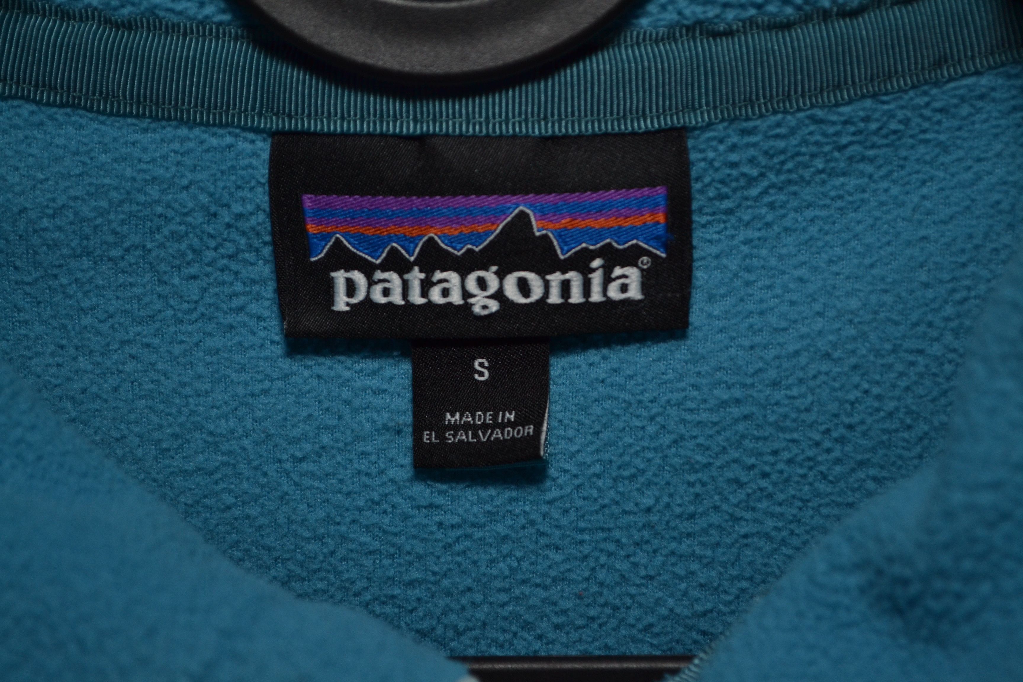 Patagonia Patagonia Snap-T Two Tone Pullover Fleece Jacket Blue S Size S / US 4 / IT 40 - 3 Thumbnail