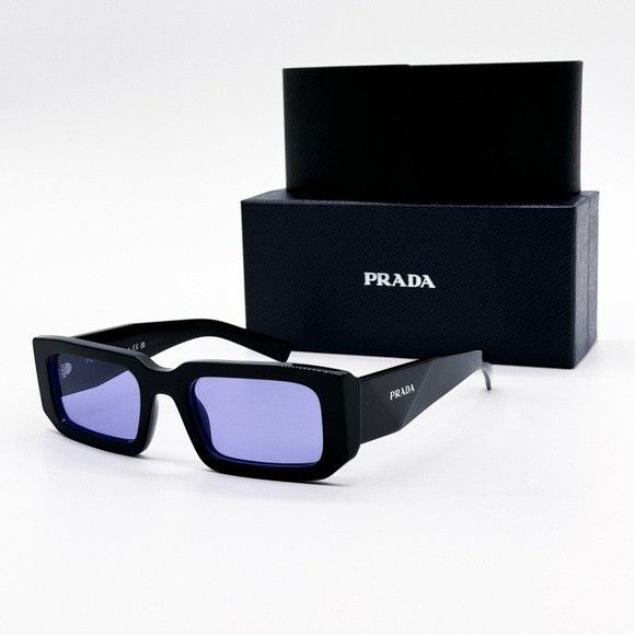 Prada NEW PRADA SPR 06Y 02Z01O SQUARE BLACK PR 06YZ  display picture 1