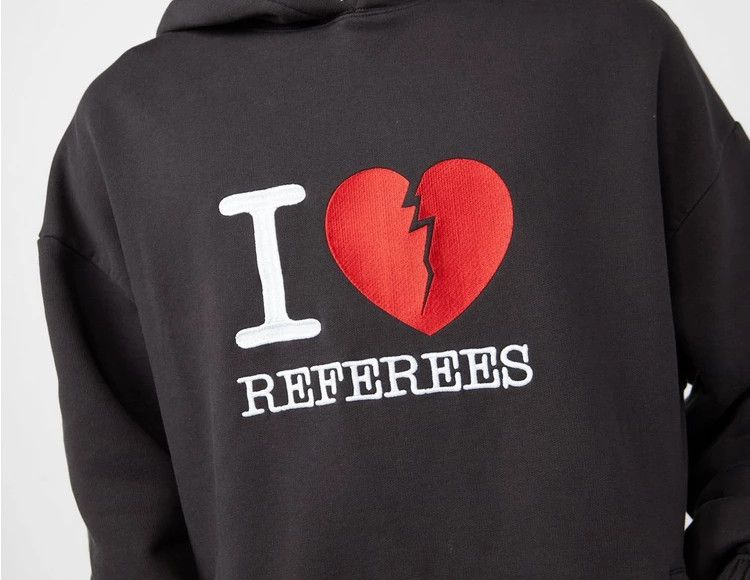 Umbro x Slam Jam Black I Love Referees Logo Masked Hoodie Size US L / EU 52-54 / 3 - 5 Thumbnail