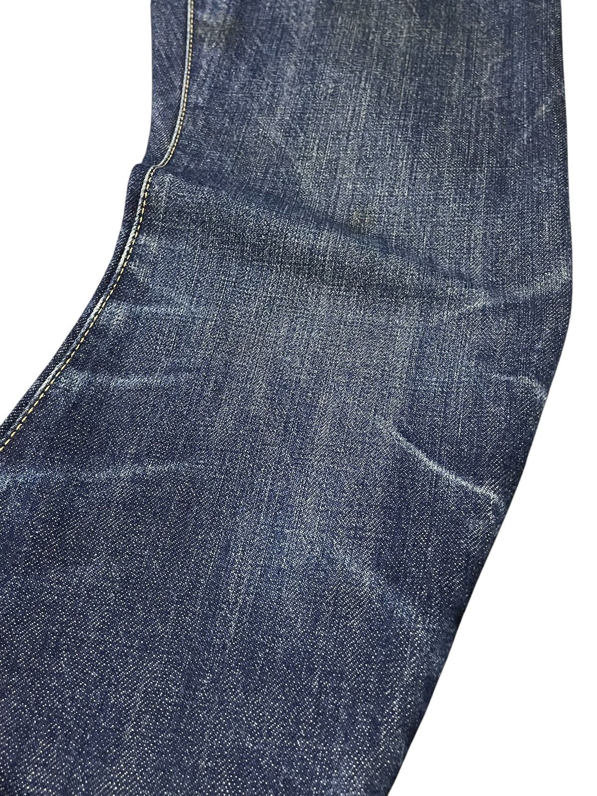 Attachment Attachment Japan Spiral Curved Stacked Leg Long Seam Jeans Size US 30 / EU 46 - 6 Thumbnail