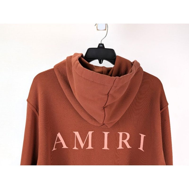 Amiri o1rshd1 MA Core Logo Hoodie in Clay / Peach Size US XL / EU 56 / 4 - 11 Thumbnail