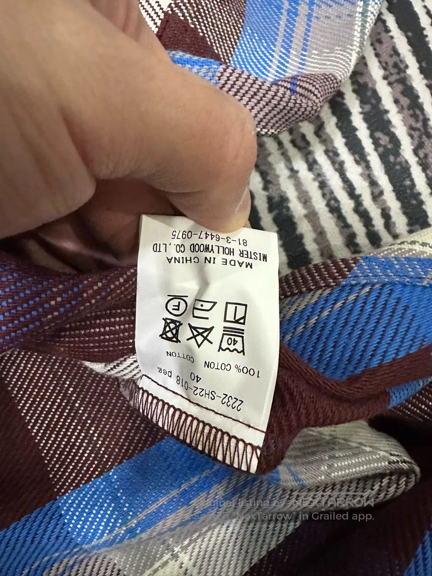 Other N.Hoolywood x Bic Mac Shit Flannel Shirt. Size US XXS / EU 40 - 5 Thumbnail