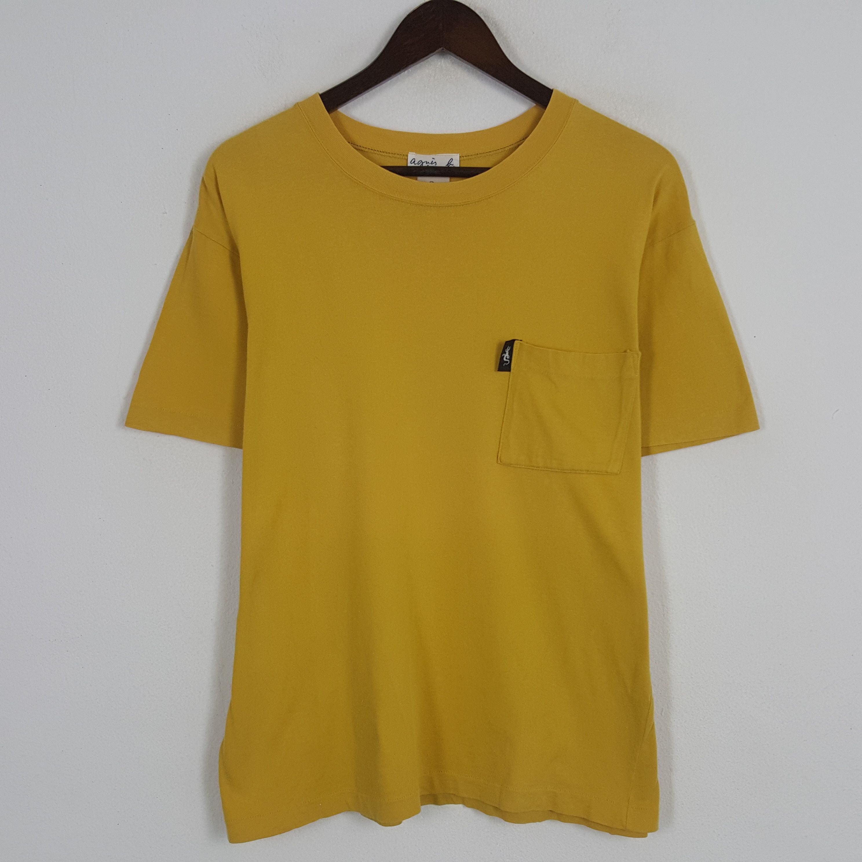 Vintage × agnes b. Vintage Agnes b Single Pocket Tshirt Size US L / EU 52-54 / 3 - 1 Thumbnail