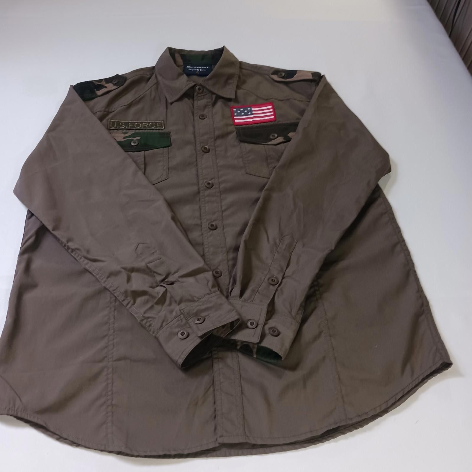 Swagger Swaggers designed by Genesis Men's XL Button Up Green Shirt Size US L / EU 52-54 / 3 - 1 Thumbnail