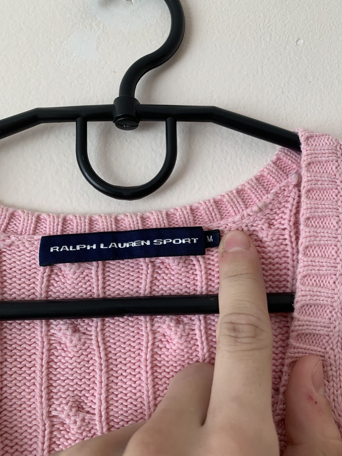 Polo Ralph Lauren 🔥VINTAGE POLO SPORT RALPH LAUREN DOUBLE KNITTED SWEATER Size M / US 6-8 / IT 42-44 - 7 Thumbnail