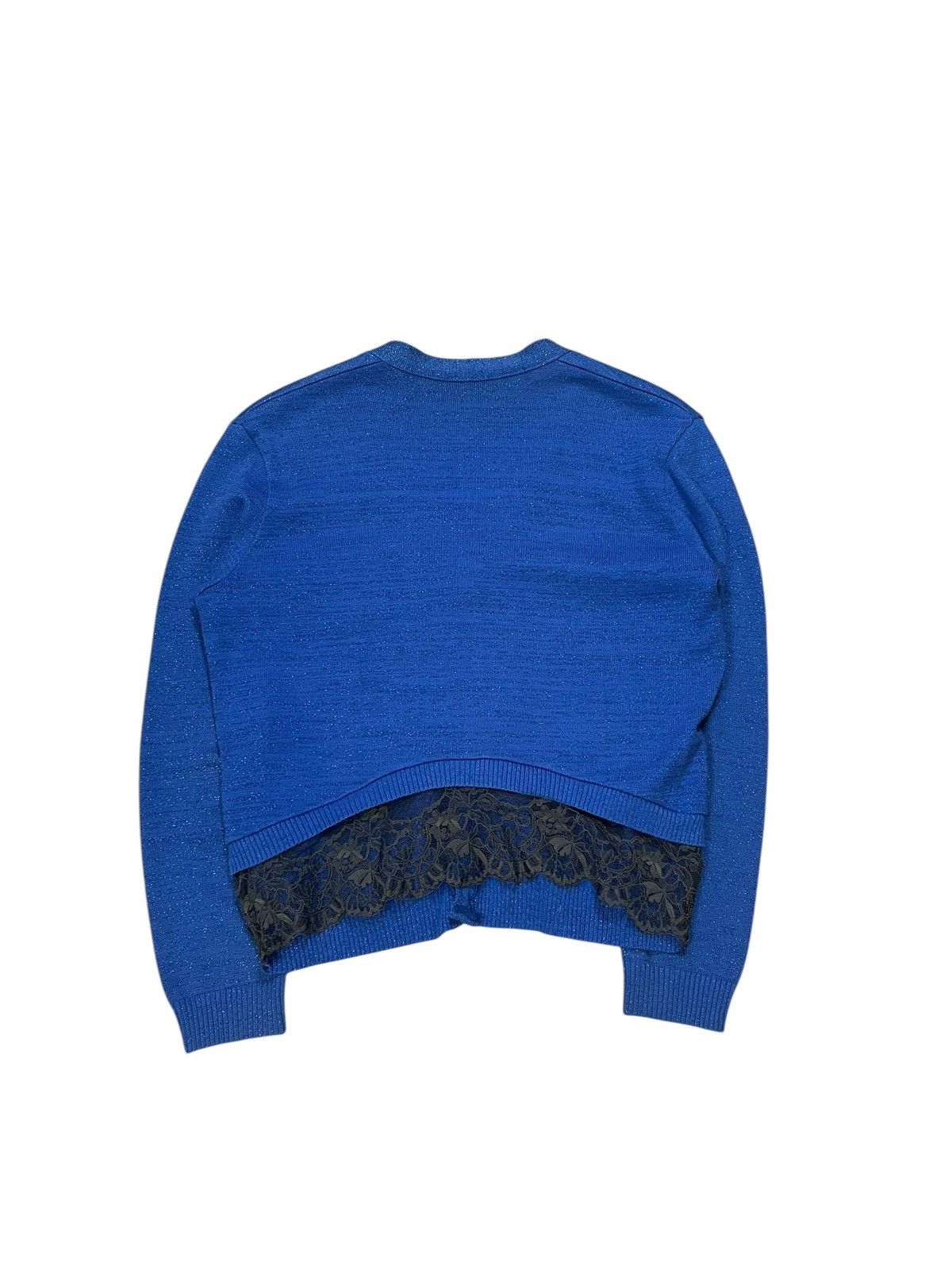 Undercover 2008AW Undercover Cardigan w Lace Backing (M) Size US S / EU 44-46 / 1 - 2 Thumbnail