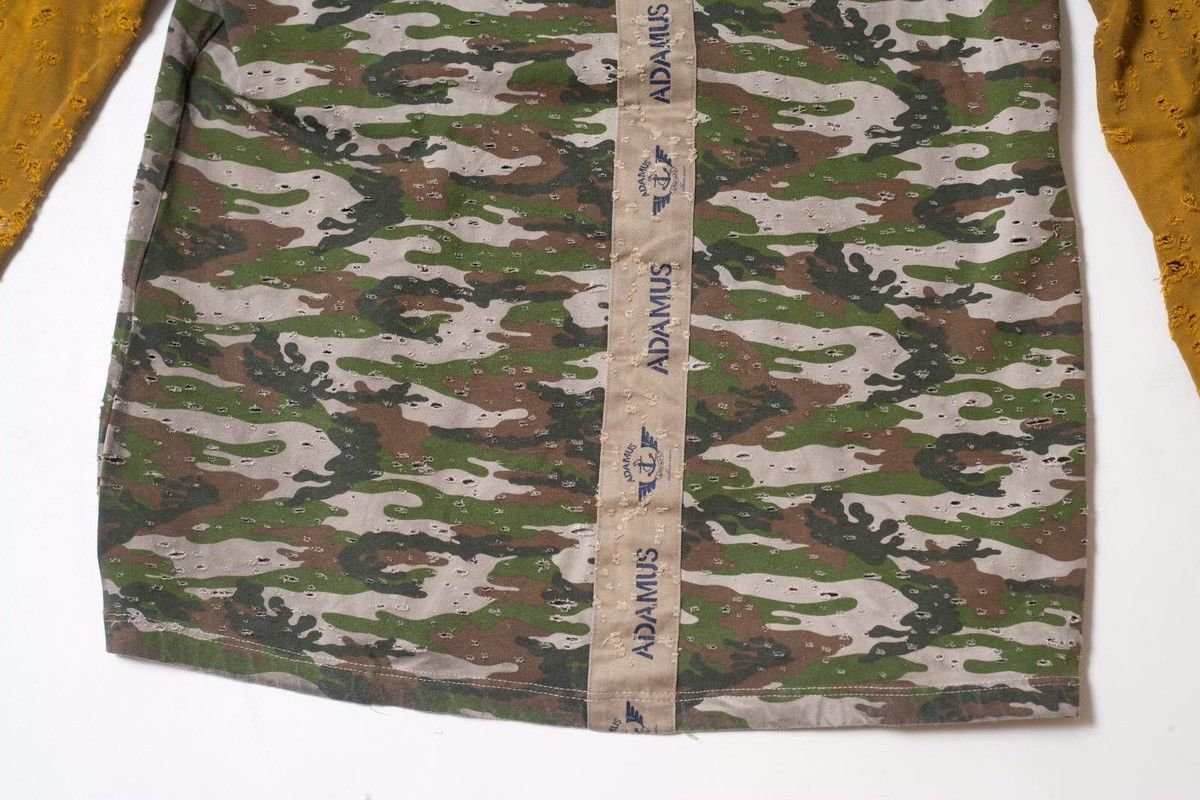 Japanese Brand adamus trashed long sleeve Size US M / EU 48-50 / 2 - 10 Thumbnail