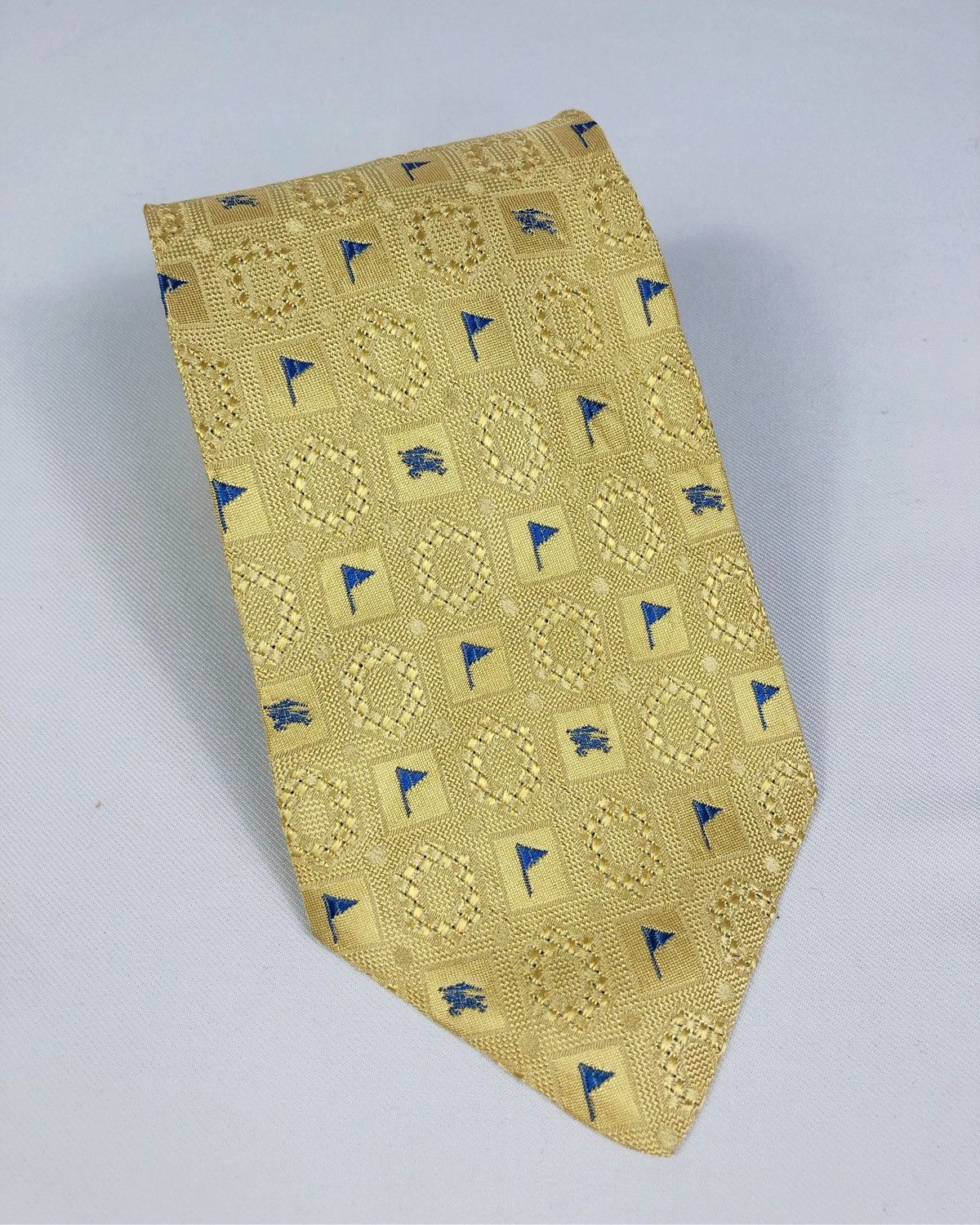 Burberry Prorsum Rare Vintage Burberrys Silk Tie Made in Italy Size ONE SIZE - 1 Thumbnail