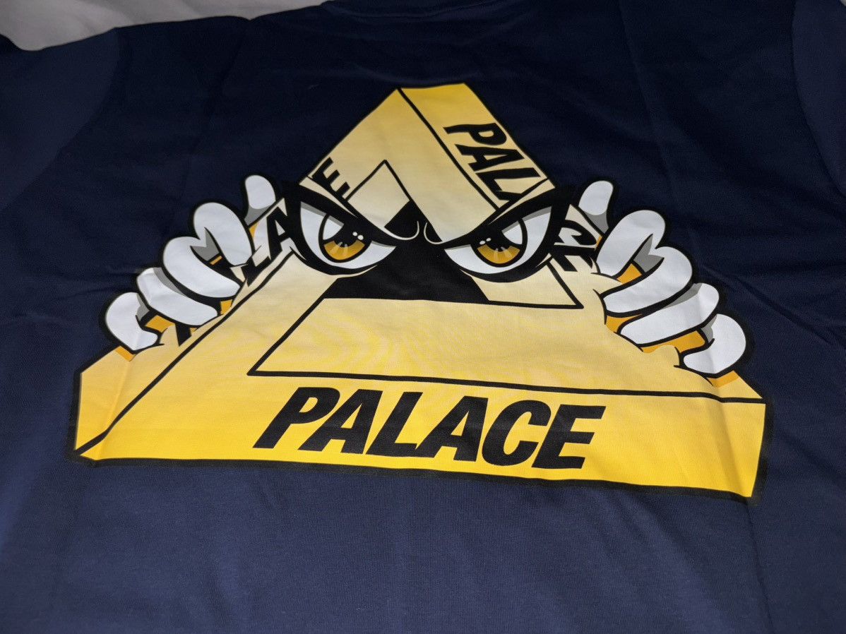 Palace Palace Tri-Peek T-Shirt Navy Size US XXL / EU 58 / 5 - 2 Thumbnail