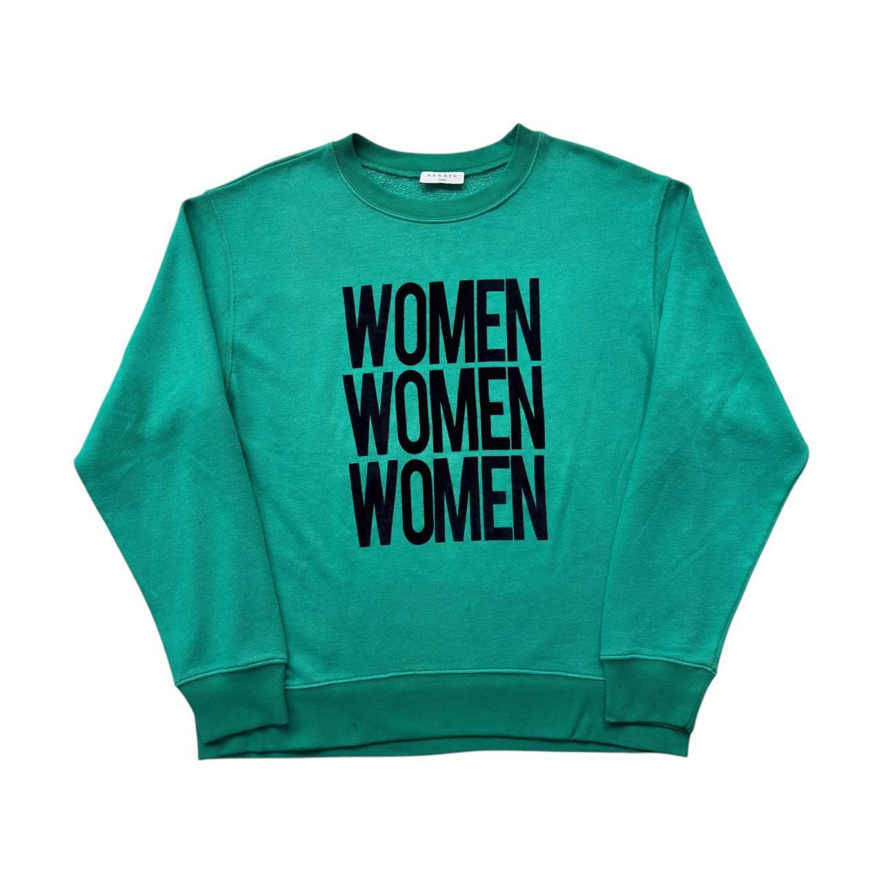 Sandro Sandro Tulipe Women Graphic Sweatshirt size 1 Paris Size ONE SIZE - 2 Thumbnail