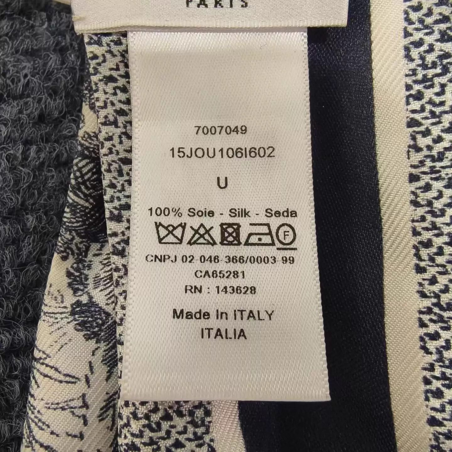 Dior Dior Zoo Print Silk Scarf 99 New Size ONE SIZE - 4 Thumbnail
