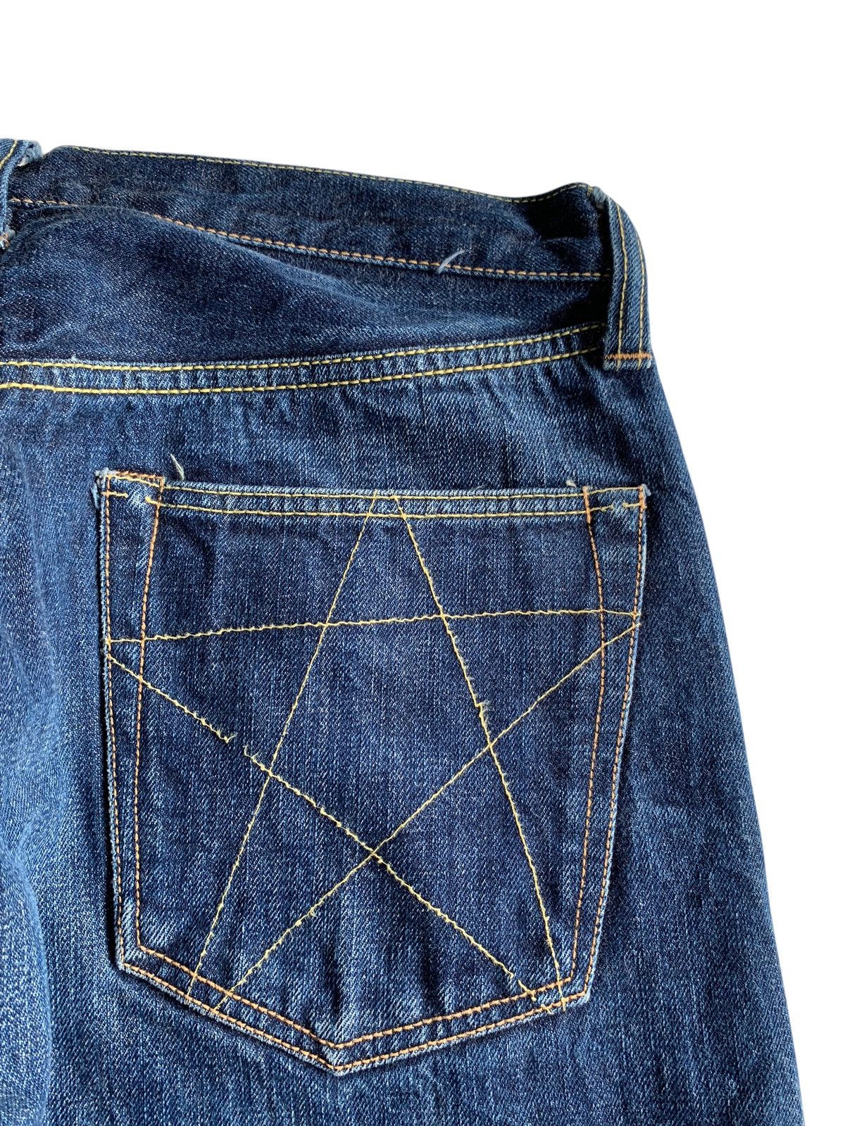 Sugar Cane VINTAGE SUGAR CANE’S STAR SELVEDGE BUTTON FLY JAPANESE DENIM Size US 32 / EU 48 - 8 Thumbnail