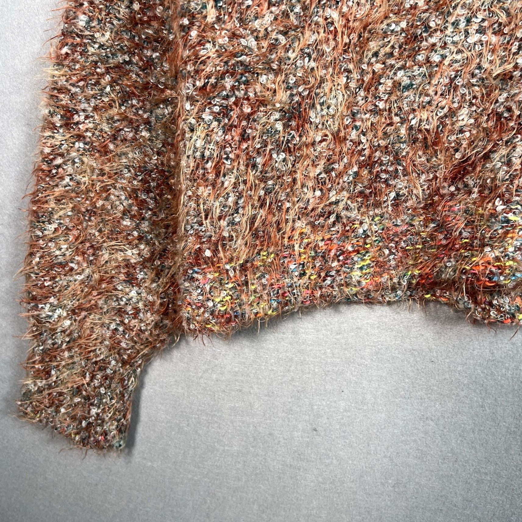 Free People Free People Pullover Sweater M Adult Womens Oversized Brown Knit Slouchy Cozy 90s Lagenlook Size M / US 6-8 / IT 42-44 - 5 Thumbnail