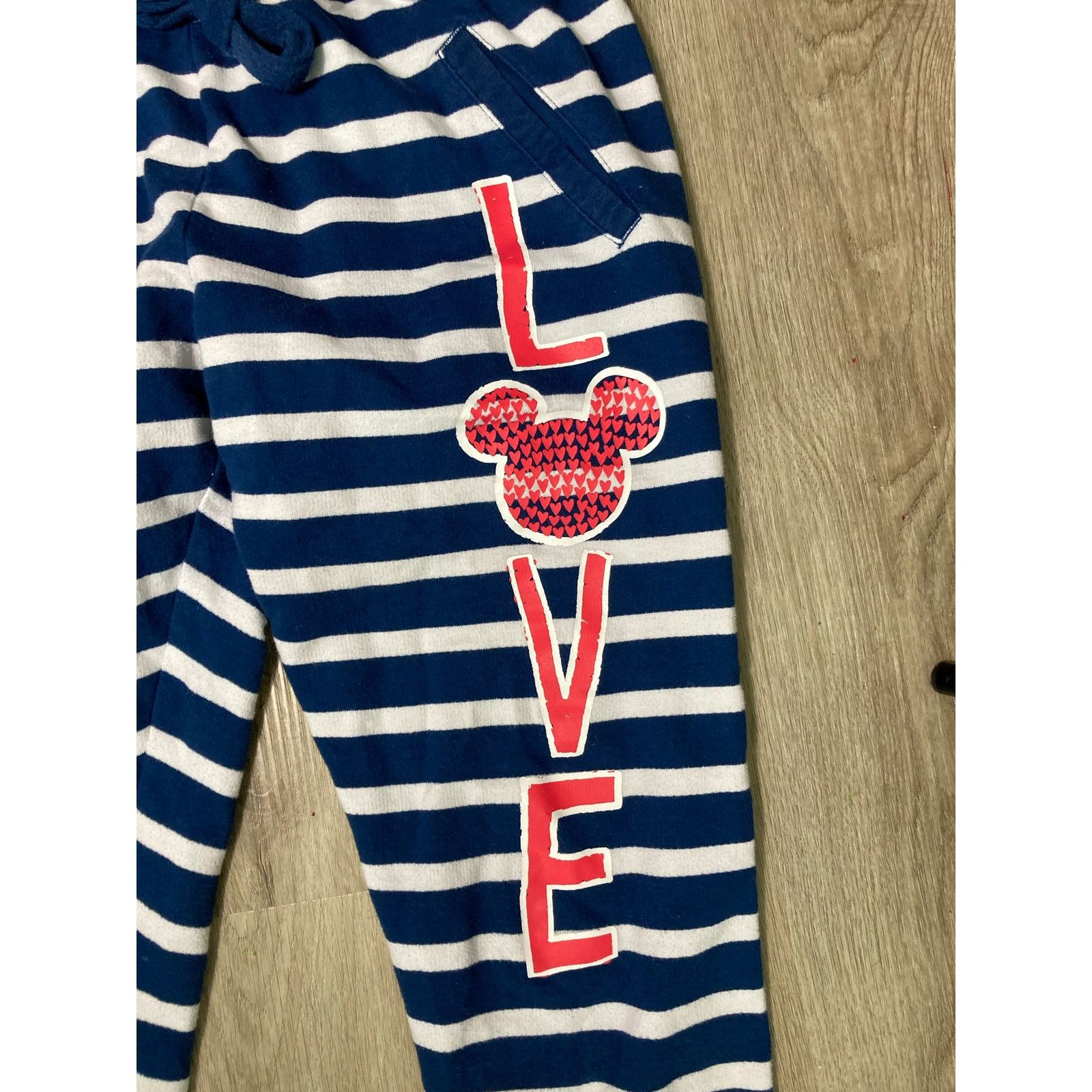 Disney Disney Parks Striped Pajama Pants Womens S Blue Minnie Mouse Size S / US 4 / IT 40 - 8 Thumbnail