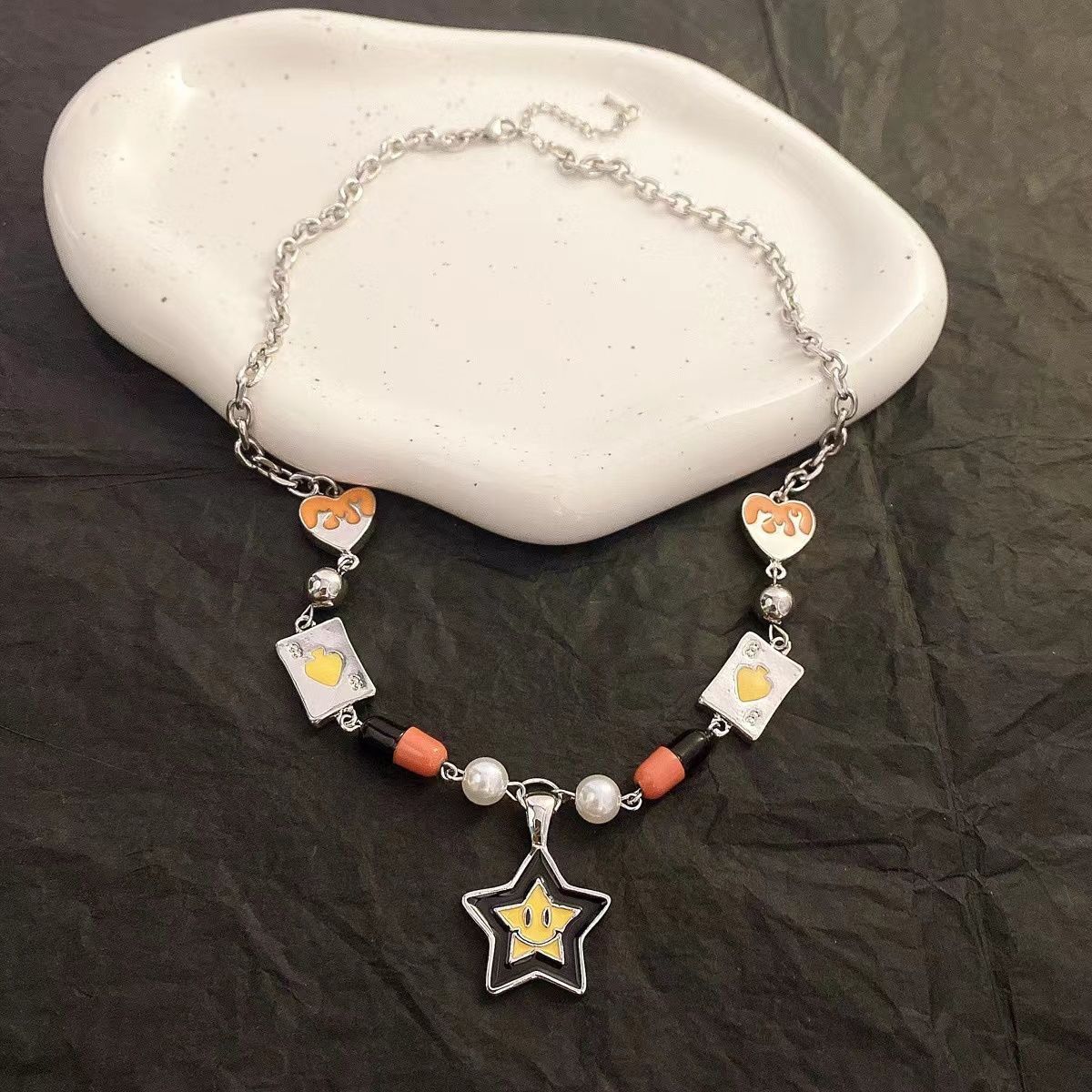 Japanese Brand × Vintage Retro punk necklace Size ONE SIZE - 4 Thumbnail