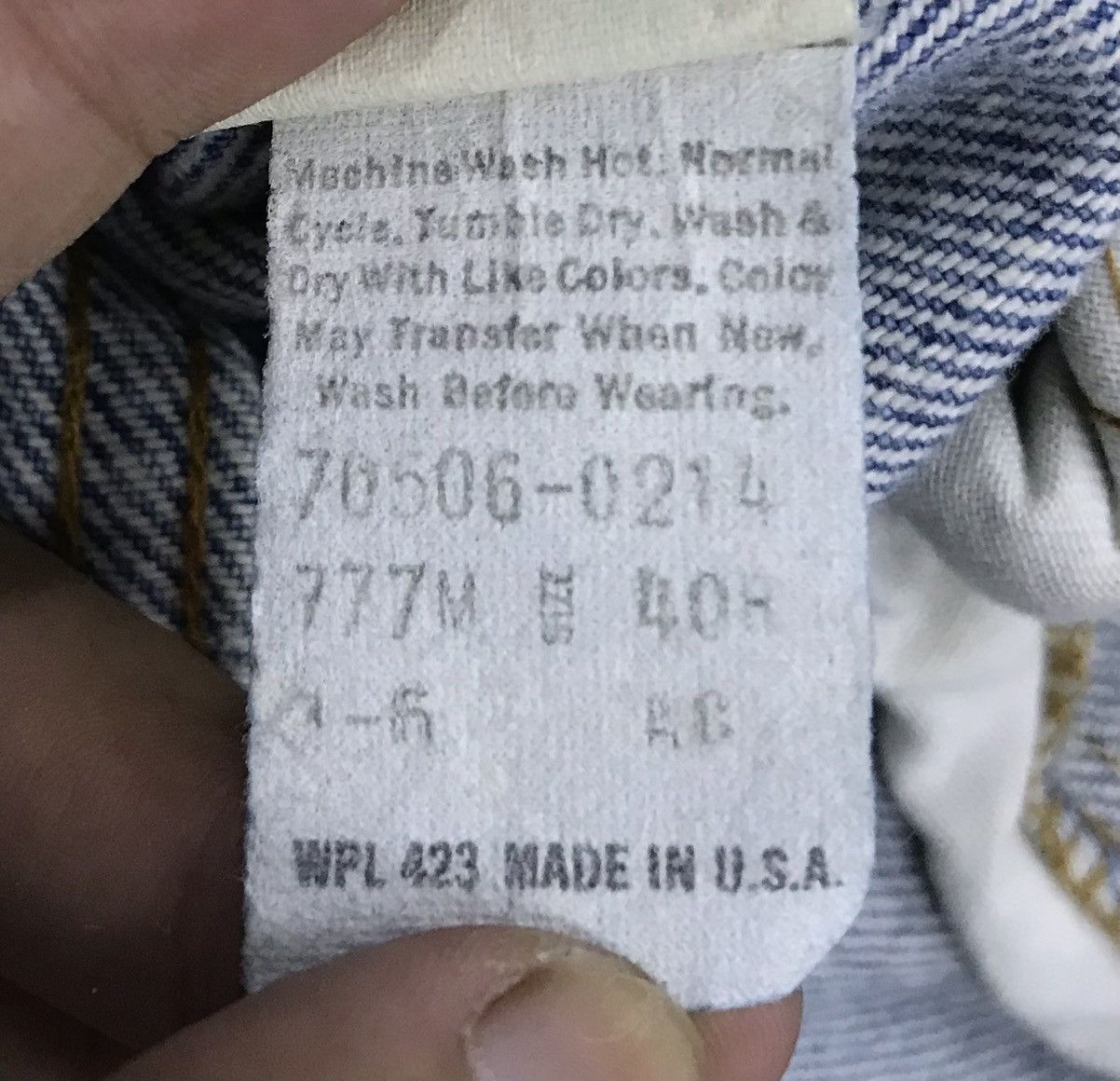 Levi's × Vintage Vintage Levi Strauss&Co Made In Usa Denim Jacket Size US M / EU 48-50 / 2 - 17 Thumbnail