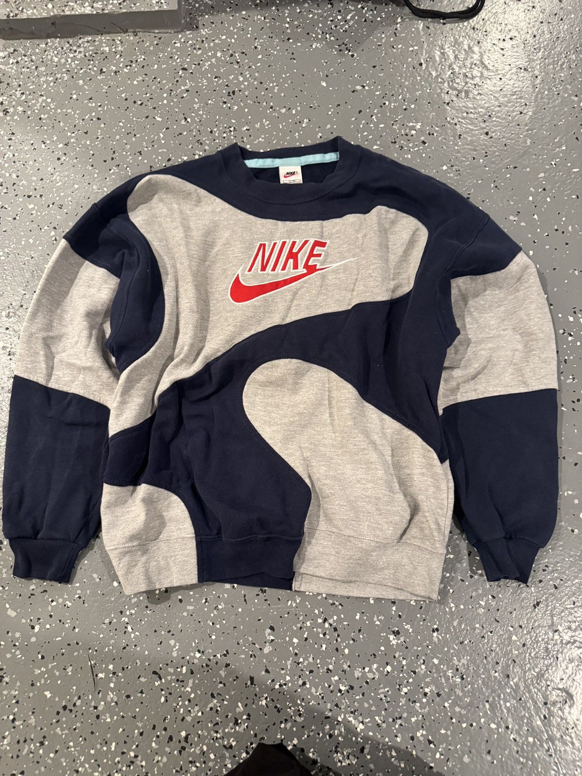 Nike × Vintage Nike Reworked Crewneck Size US XL / EU 56 / 4 - 1 Thumbnail