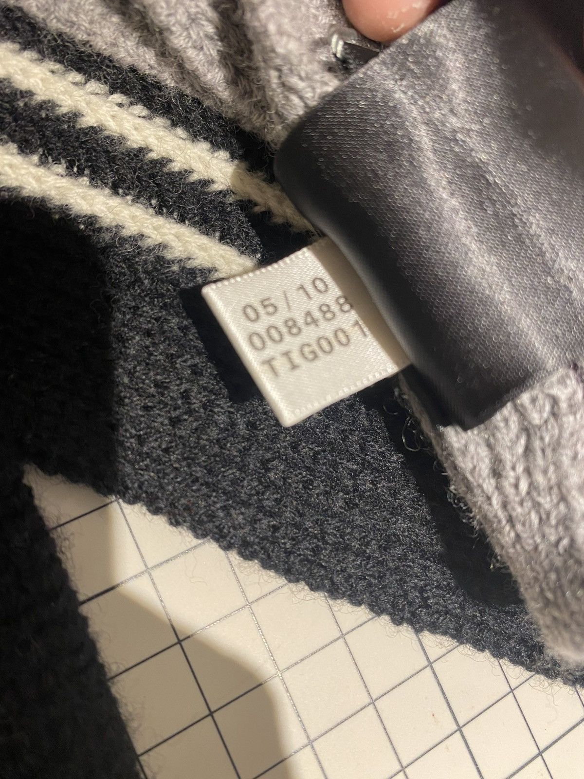 Adidas × Y-3 × Yohji Yamamoto Y-3 Wool Scarf 125X10CM Size ONE SIZE - 6 Thumbnail