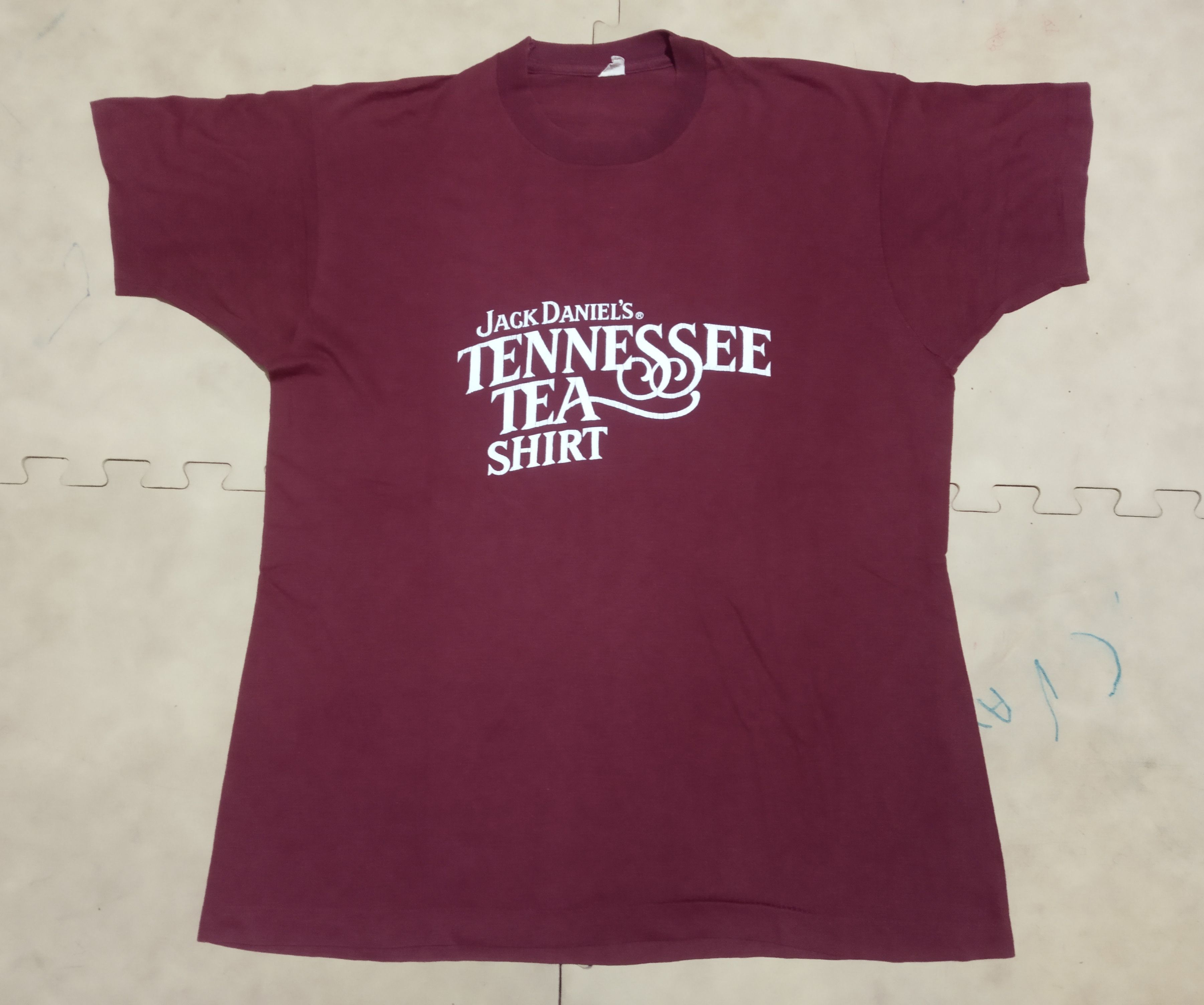 Vintage Jack Daniel's "Tennessee Tea Shirt" Size US XL / EU 56 / 4 - 1 Thumbnail