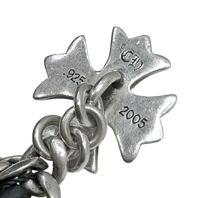 Chrome Hearts Chrome Hearts Plus Charm Leather Bracelet Size ONE SIZE - 10 Thumbnail