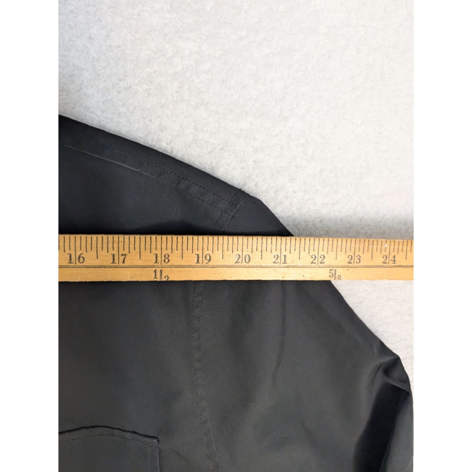 Banana Republic VINTAGE Banana Republic Jacket Shacket Mens XL Snap Zip Up Field Black Coat Pockets Size US XL / EU 56 / 4 - 4 Thumbnail