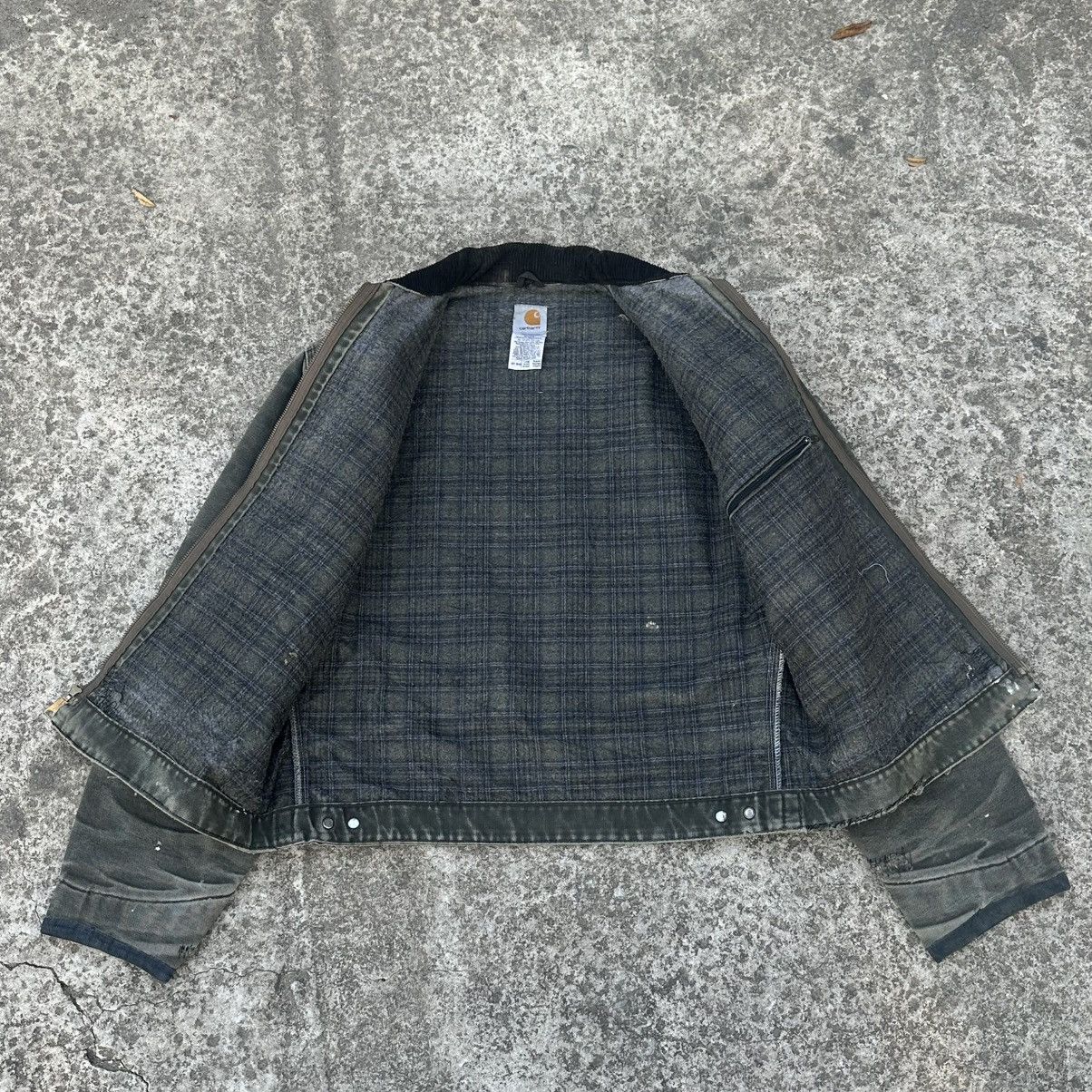 Carhartt Crazy Vintage 00s Faded Carhartt Detroit Jacket J97 MOS Size US L / EU 52-54 / 3 - 13 Thumbnail