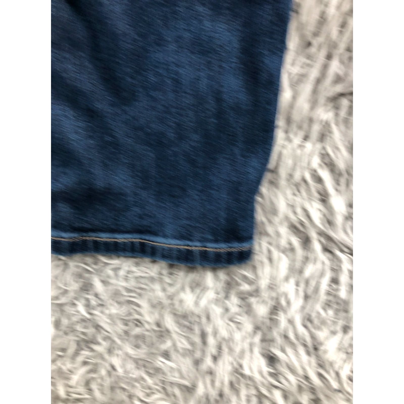 Vintage Simply Vera Wang Jeans Woman Regular 6 Blue Denim Straight 5-Pocket Belt Loops Mid Rise Size 28" / US 6 / IT 42 - 7 Thumbnail