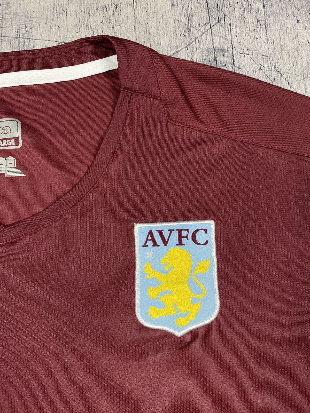 Kappa Kappa Aston Villa Soccer Jersey Size US L / EU 52-54 / 3 - 8 Thumbnail